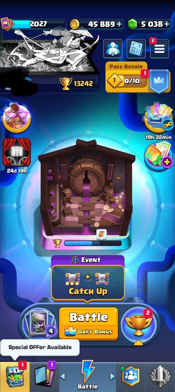 MASSIVE MAX-PROGRESS CLASH ROYALE ACCOUNT | LEVEL 16 | 13.2K+ TROPHIES | 5,000+ GEMS - Image 10