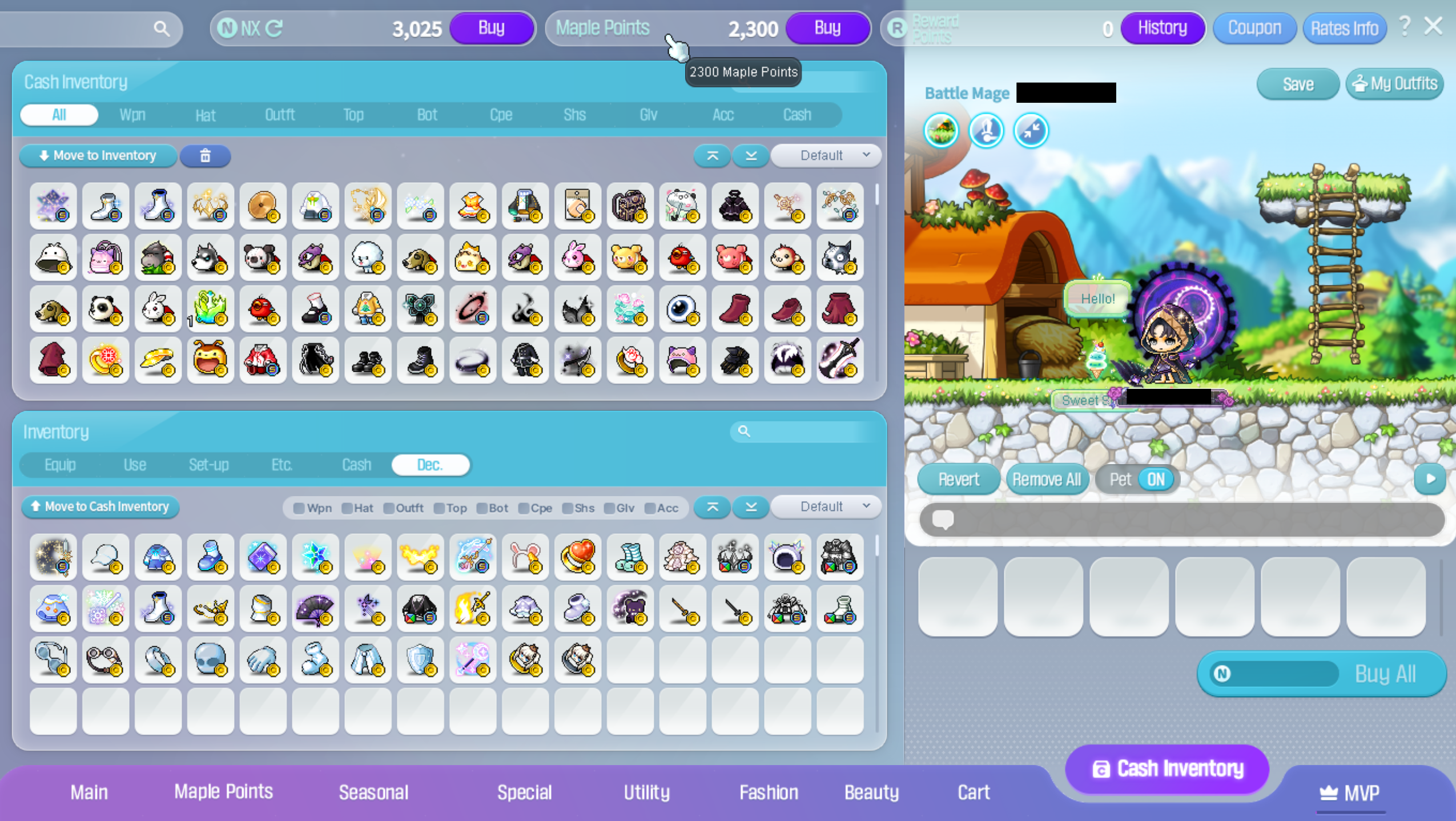 Level 286 Phantom MapleStory Account - Image 4
