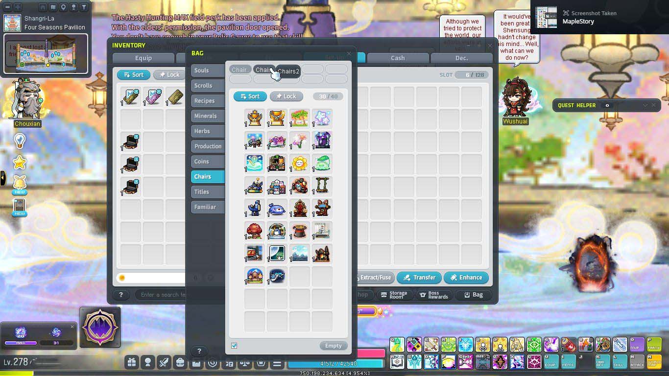 Level 278 Pathfinder MapleStory Account - Image 5
