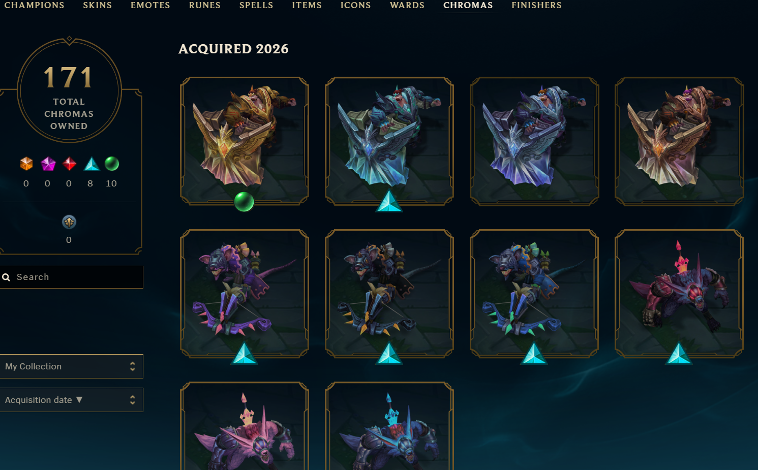 Diamond Peak | 161 Champions | 283 Skins | 21 Legendary Skins - Image 6