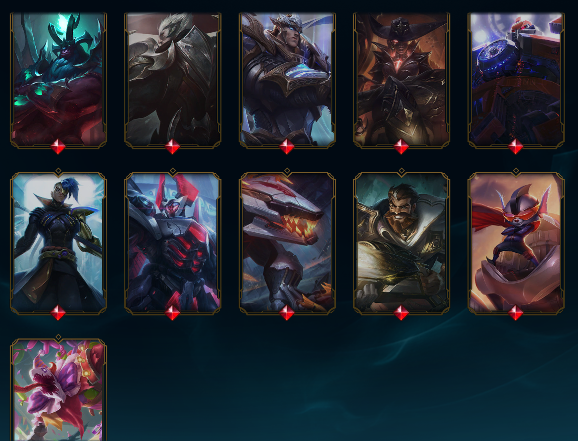 Diamond Peak | 161 Champions | 283 Skins | 21 Legendary Skins - Image 8