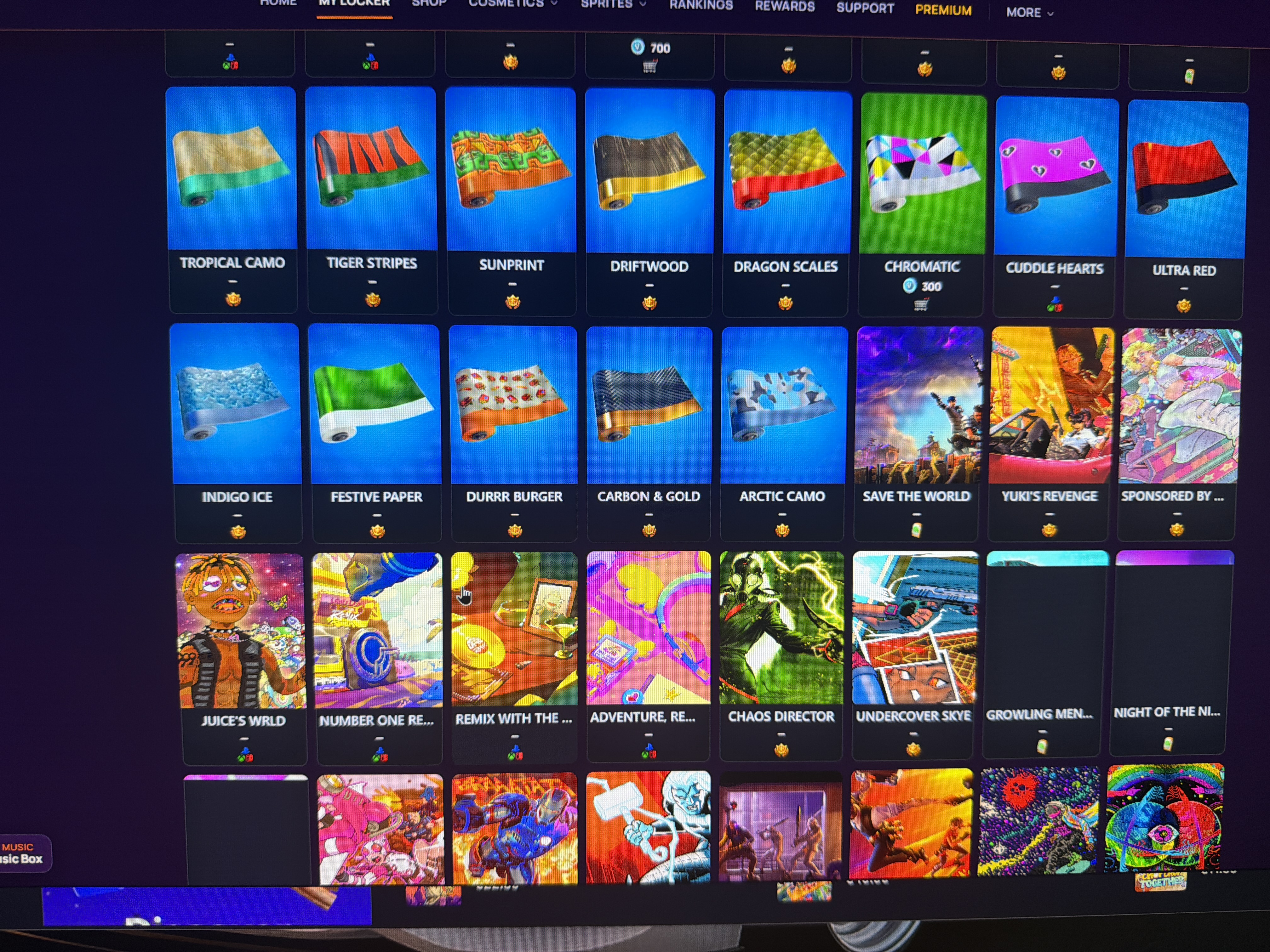 Blue Striker | Travis Scott | 608 Skins | Season 3 - Image 10