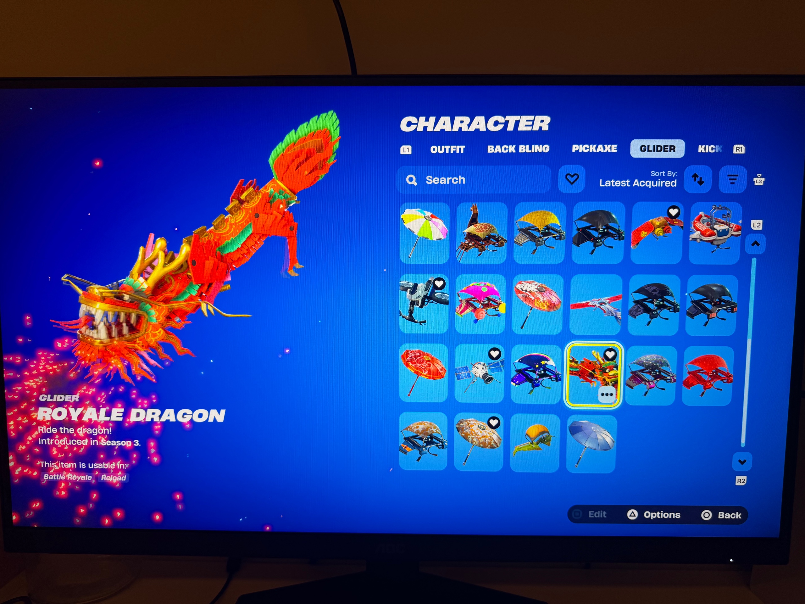 Red Knight | Warpaint | Rogue Agent | Founder's Glider + Umbrella | 54 Skins | Season 1 | Level 339 - Image 3