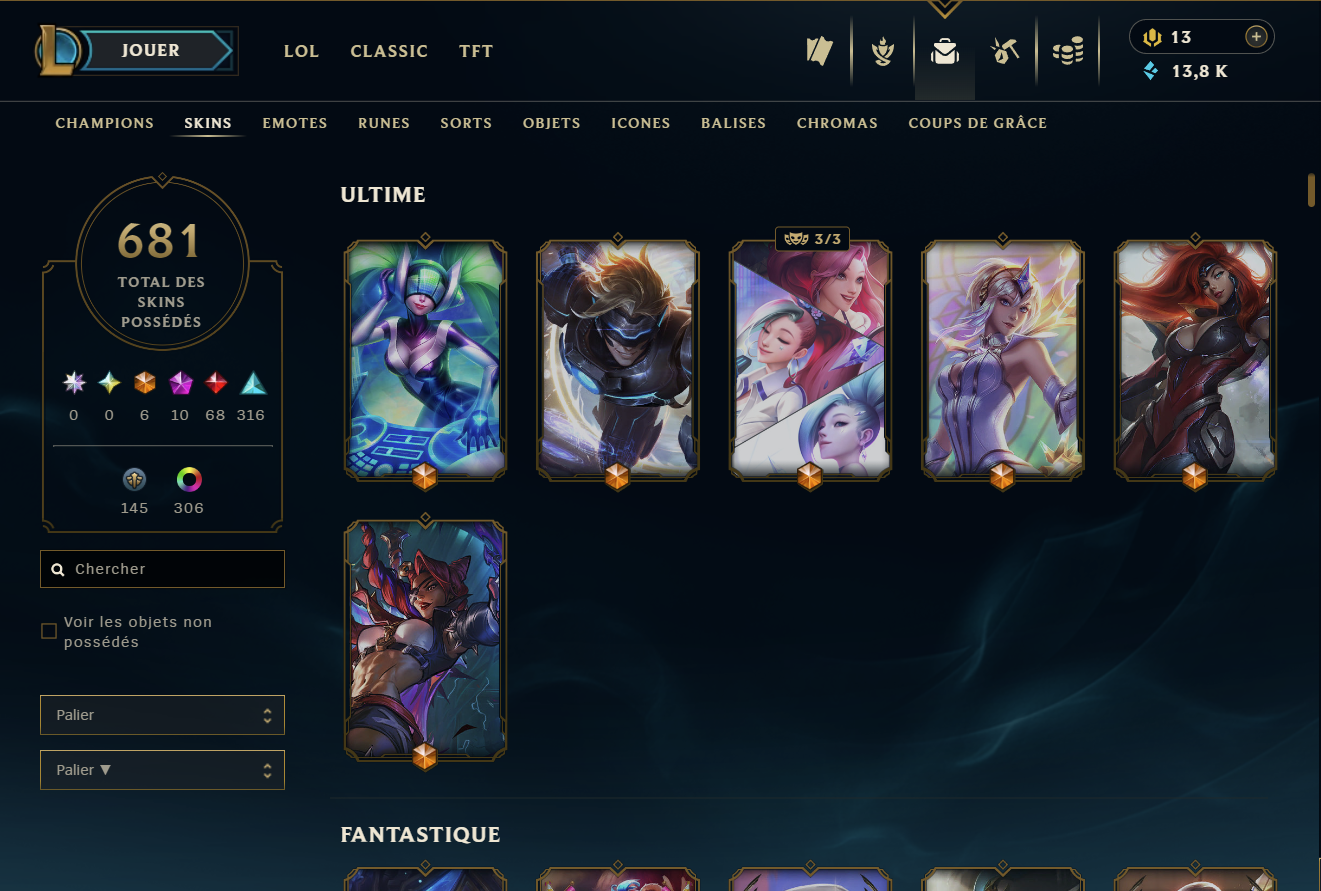Platinum Peak | Hextech Sion | Medieval Twitch | 166 Champions | 681 Skins - Image 3