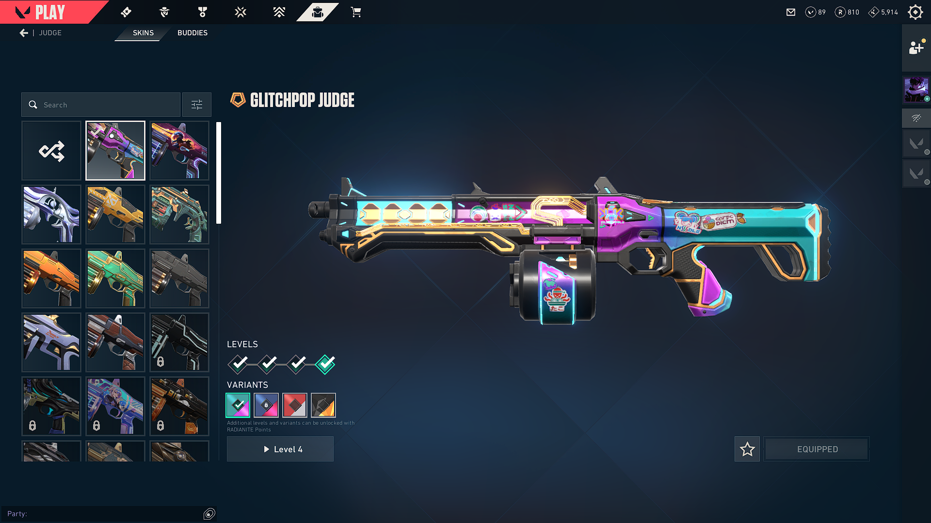PC | Stacked Account | Diamond Peak | Reaver Karambit | Araxys Vandal | 154 Skins | Full Email - Image 7