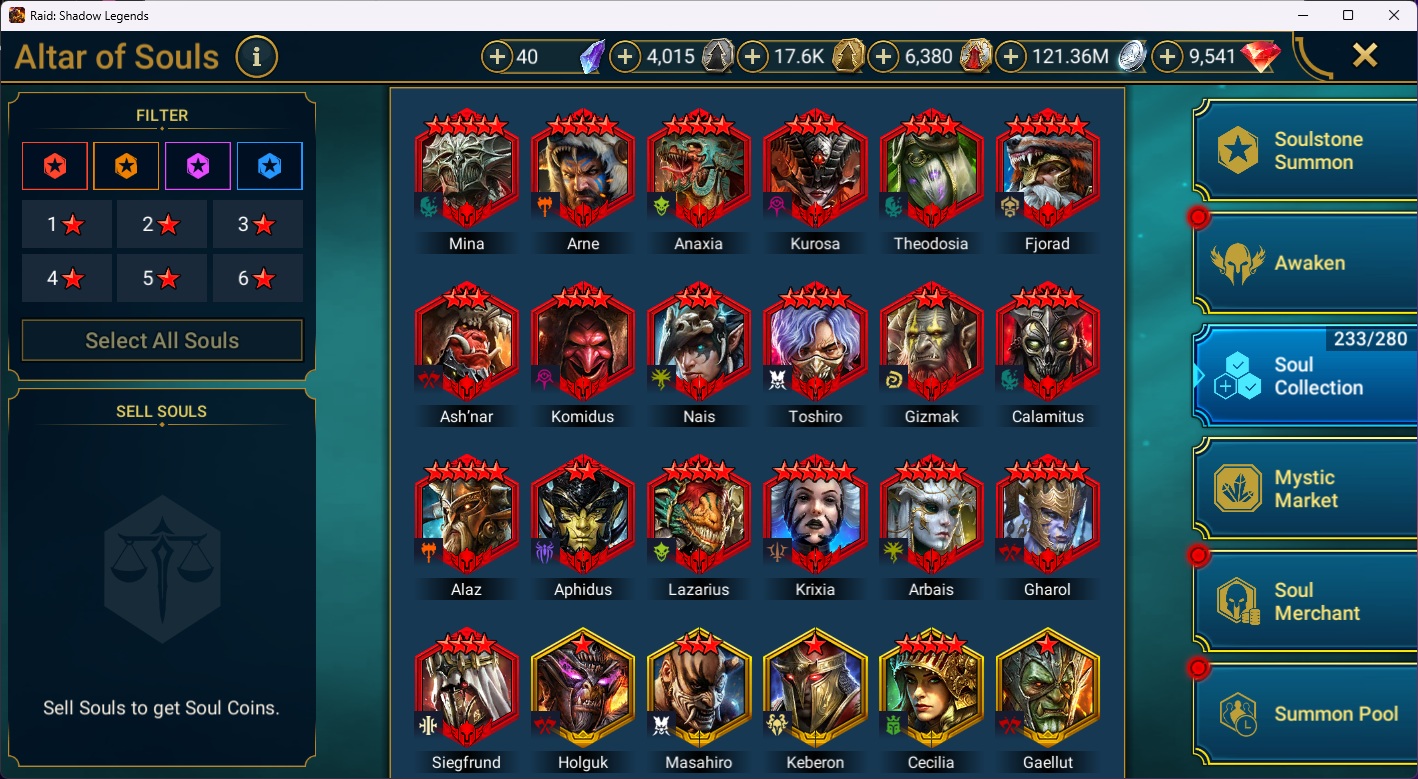 Level 100 | 13 Mythical | 347 Legendary | 12 Mythical Relics | 51k Starstone - Image 5