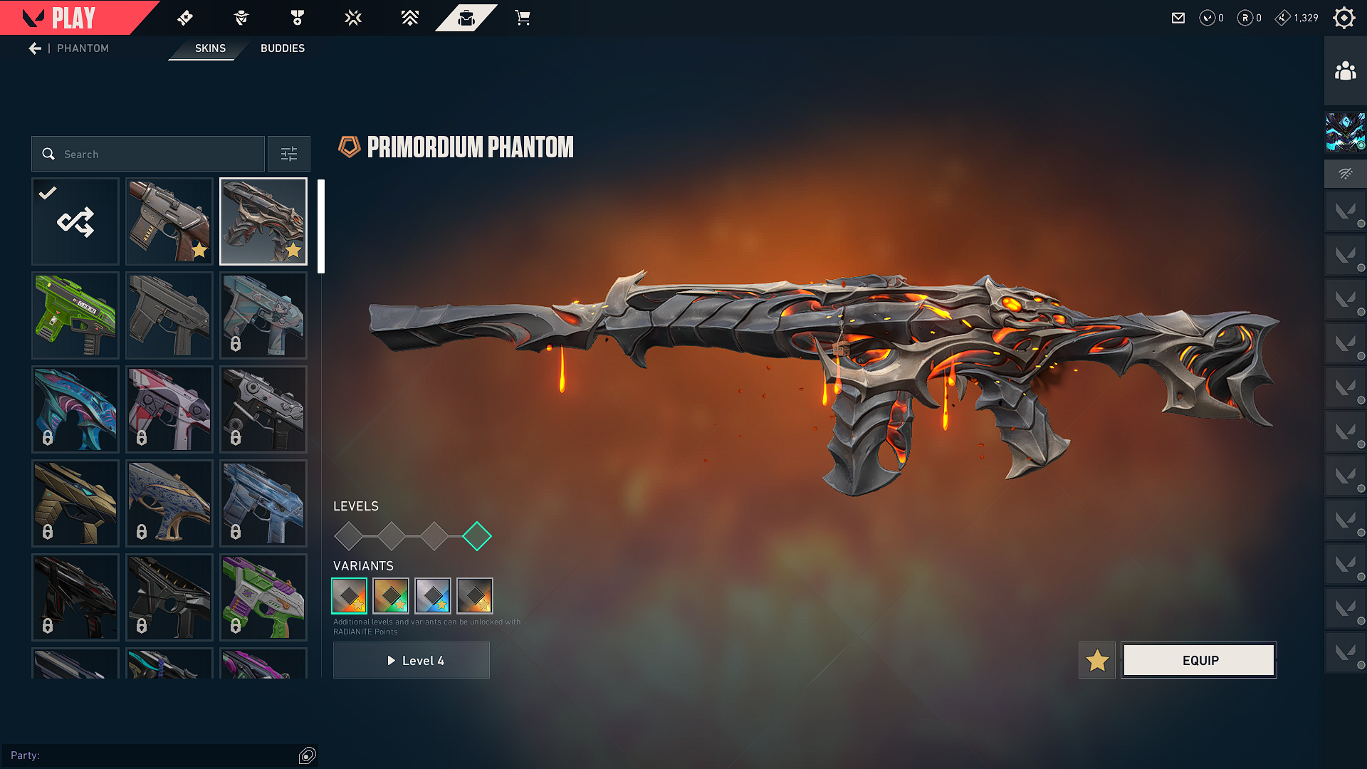 PC | Diamond Peak | Singularity Butterfly Knife | Gaia's Vengeance Vandal | 33 Skins | Full Email - Image 5