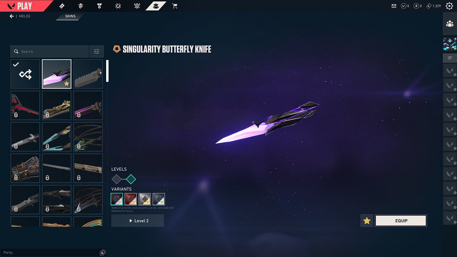 PC | Diamond Peak | Singularity Butterfly Knife | Gaia's Vengeance Vandal | 33 Skins | Full Email - Image 7