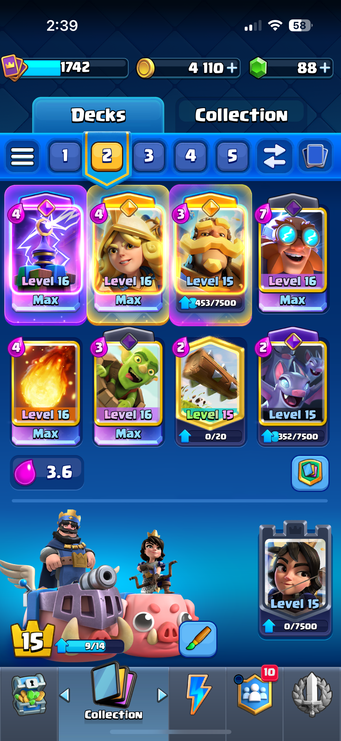King Tower 15 | 5 Level 16 Cards | 15 Evolutions - Image 6
