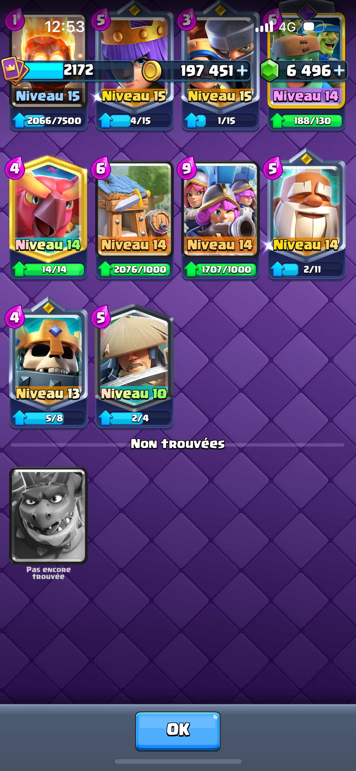 King Tower 16  |71 Level 16 Cards | 35 Evolutions | 4600 Gems  - Image 8