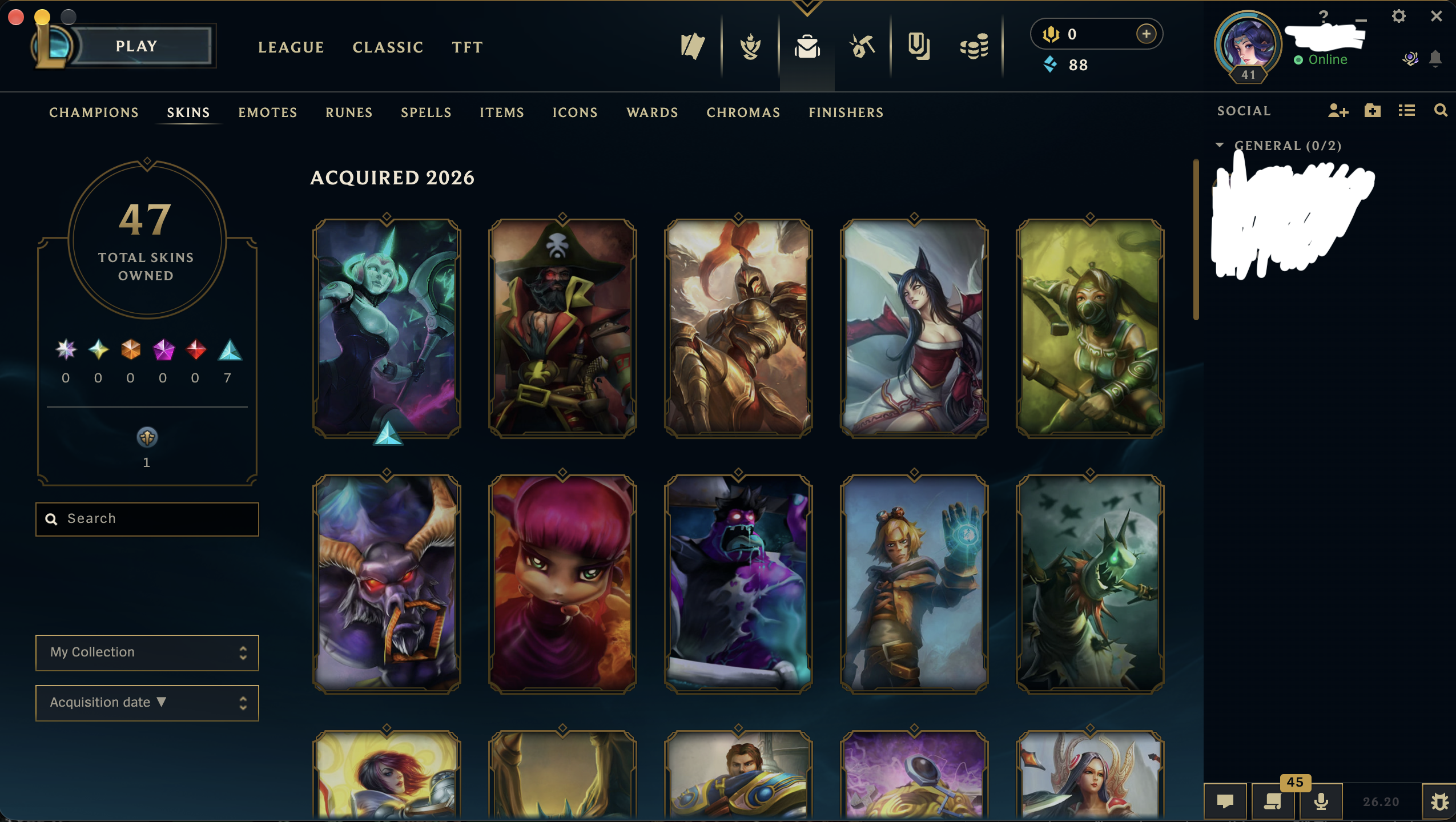 Platinum IV | 104 Champions | 6 Skins - Image 3