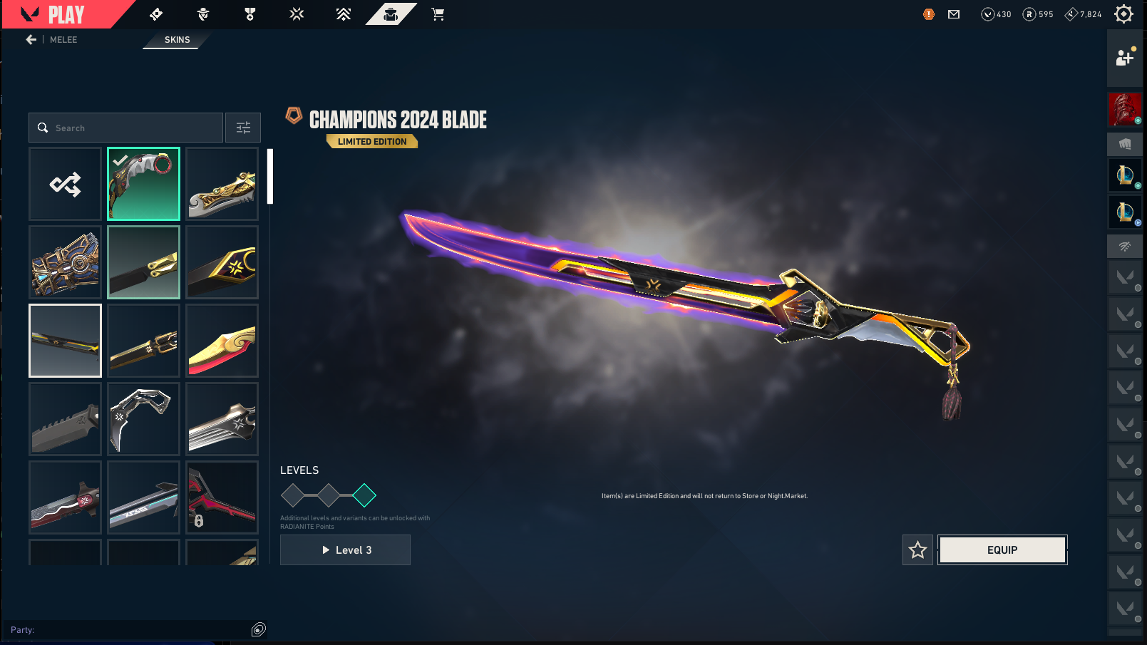 ULTIMATE VALORANT LEGACY ACCOUNT | ALL CHAMPIONS 2021–2026 | BOTH ARCANE SETS | IGNITE FAN | VCT EXCLUSIVES | IMMORTAL PEAK - Image 6