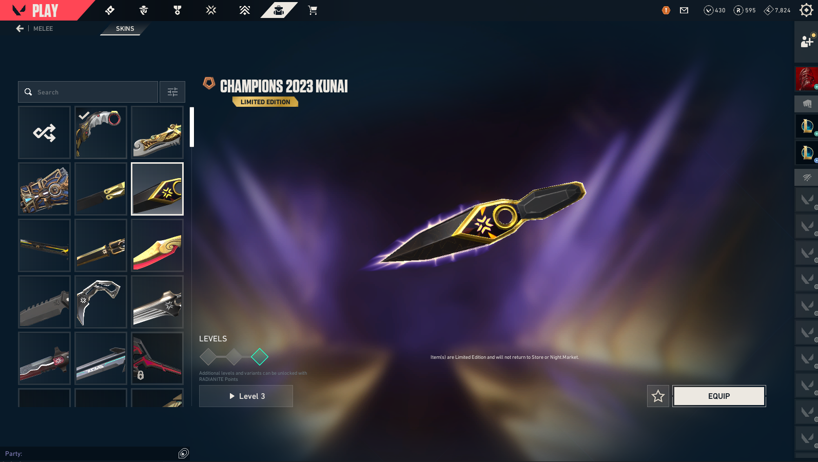 ULTIMATE VALORANT LEGACY ACCOUNT | ALL CHAMPIONS 2021–2026 | BOTH ARCANE SETS | IGNITE FAN | VCT EXCLUSIVES | IMMORTAL PEAK - Image 7