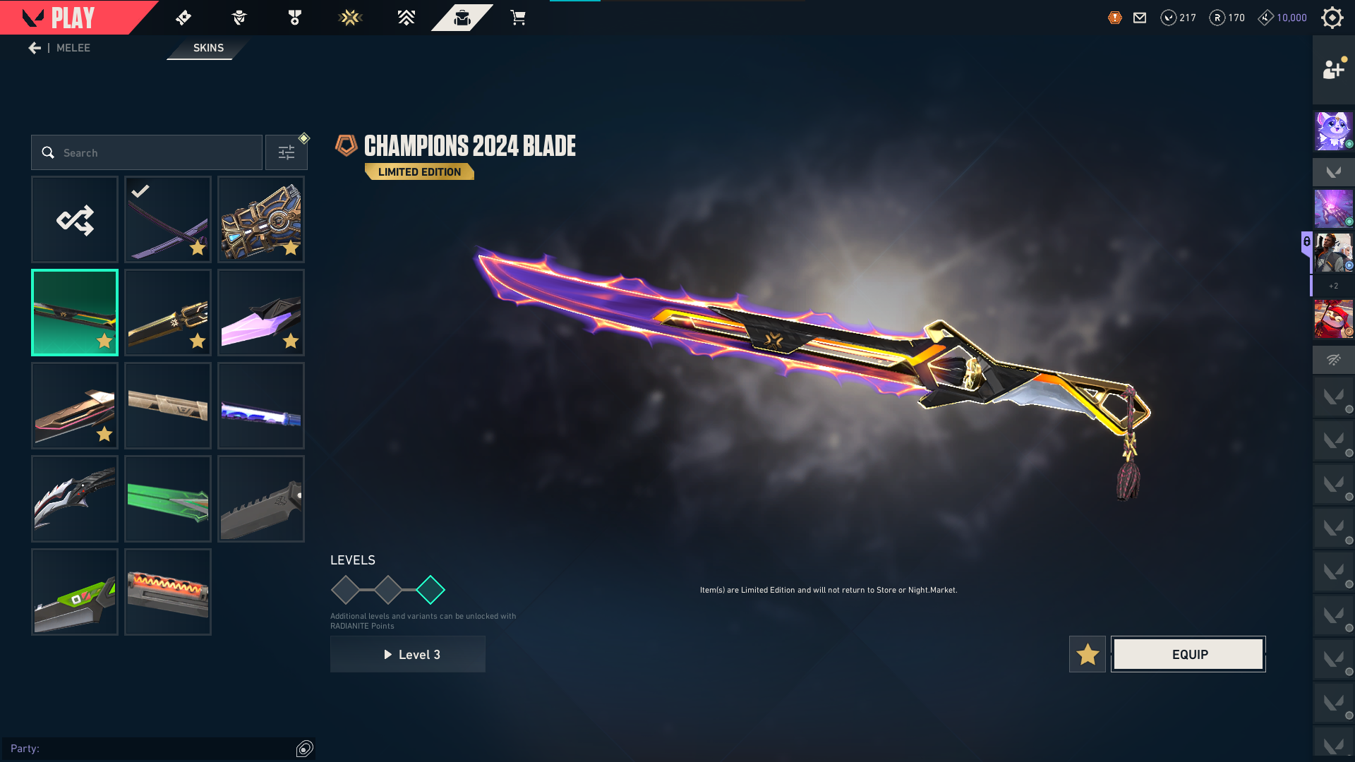 PC | Silver Peak | Champions 2024 Blade + Phantom | 68 Skins | Full Email - Image 3