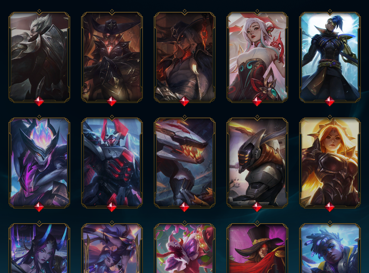 Platinum Peak | 170 Champions | 240 Skins | 26 Legendary Skins - Image 9