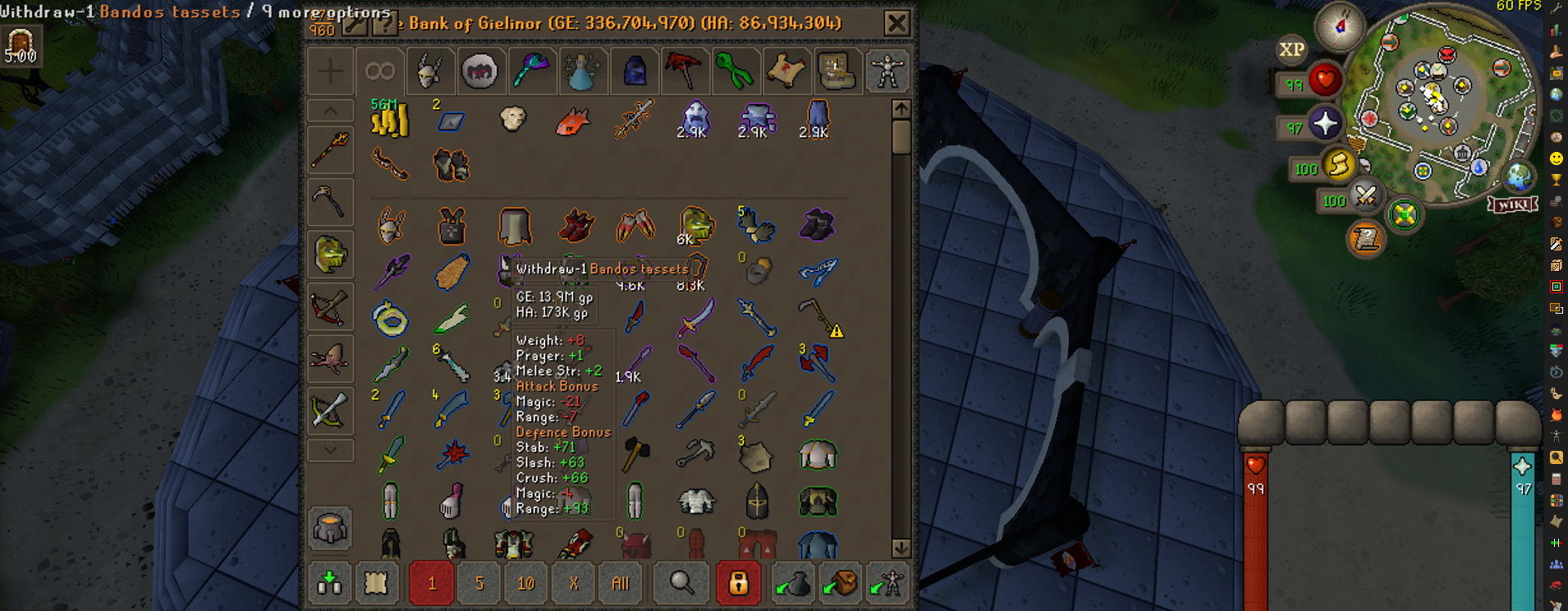 2109 Total | 125 Combat | Quest Cape | Infernal Cape - Image 7