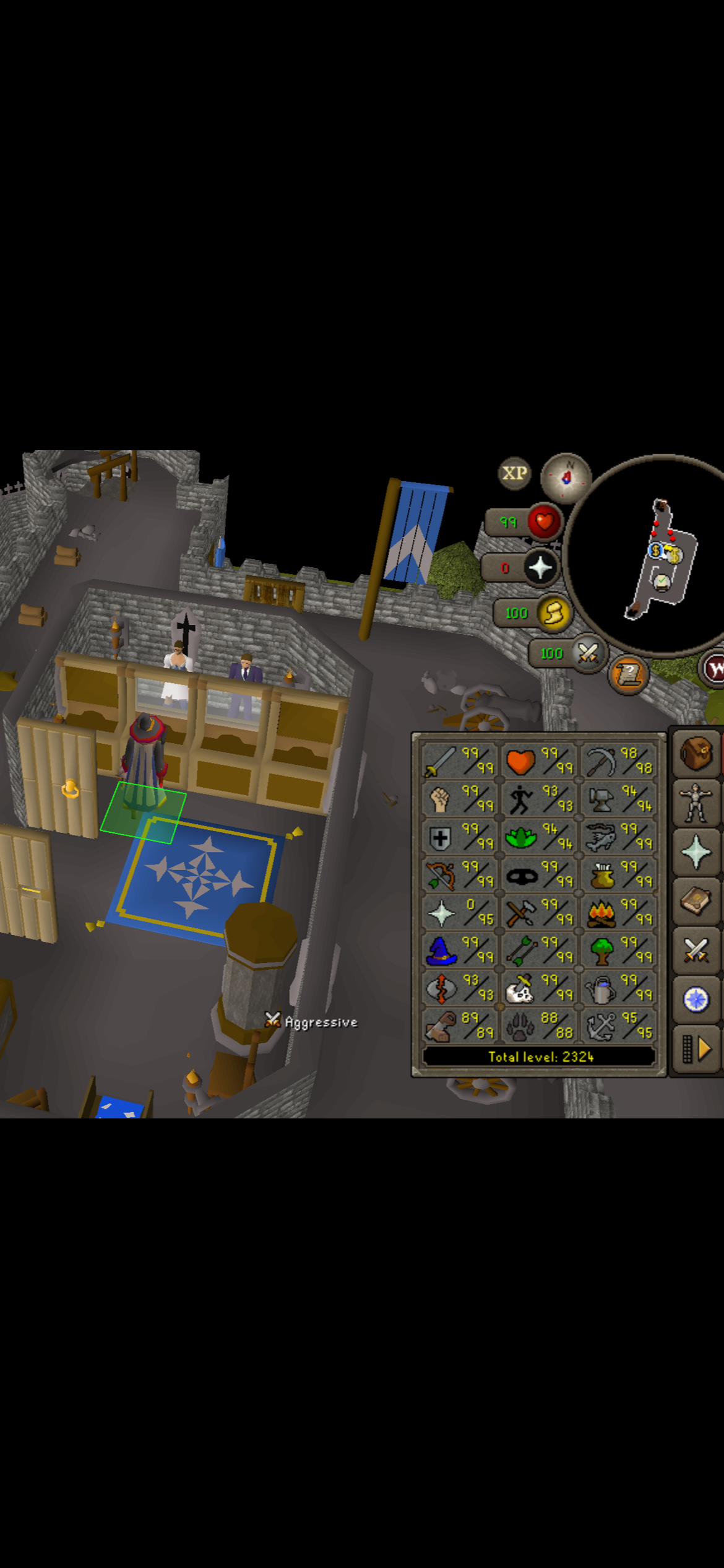 2324 Total | 125 Combat | Quest Cape - Image 4