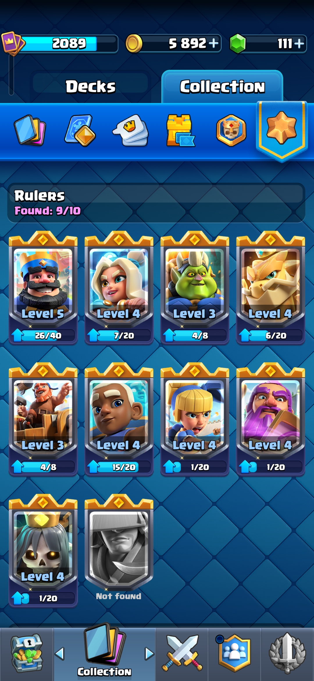 KT 16 | 91 Level 16 Cards | 11 Evolutions | 12760 Trophies - Image 4