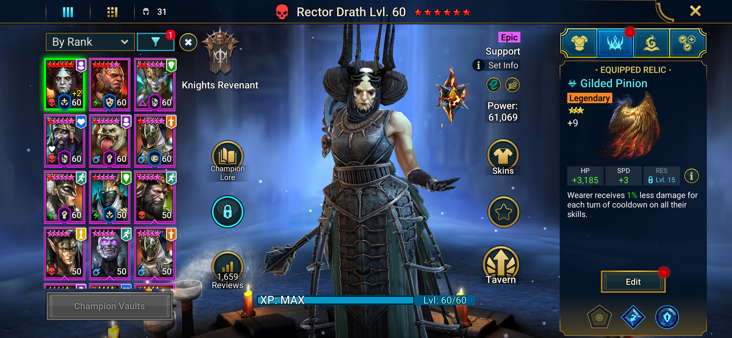 Level 60 | 1 Mythical | 19 Legendary Champions - Image 3
