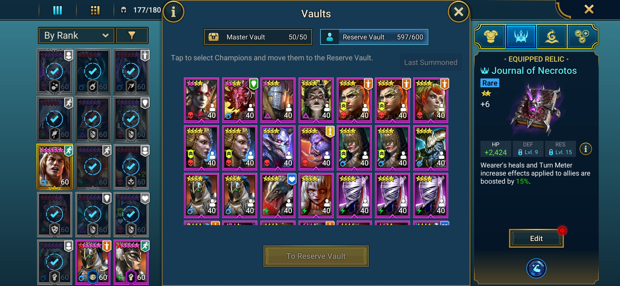 Level 60 | 1 Mythical | 19 Legendary Champions - Image 6