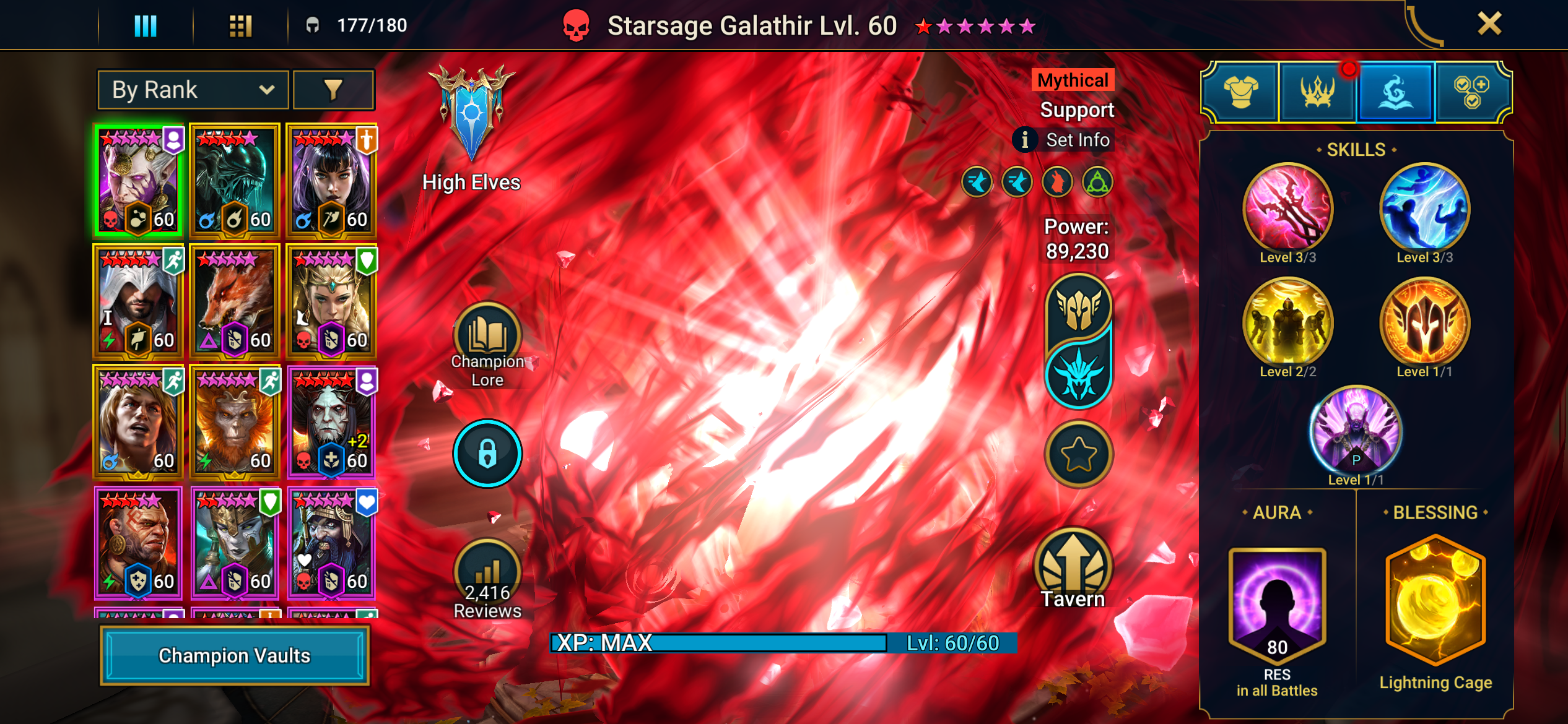 Level 60 | 1 Mythical | 19 Legendary Champions - Image 7