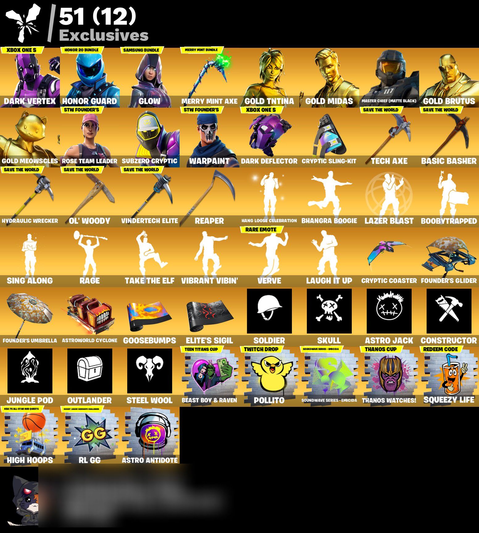 PC | 289 Skins | Rose Team Leader + Warpaint | Full Email | STW - Image 3
