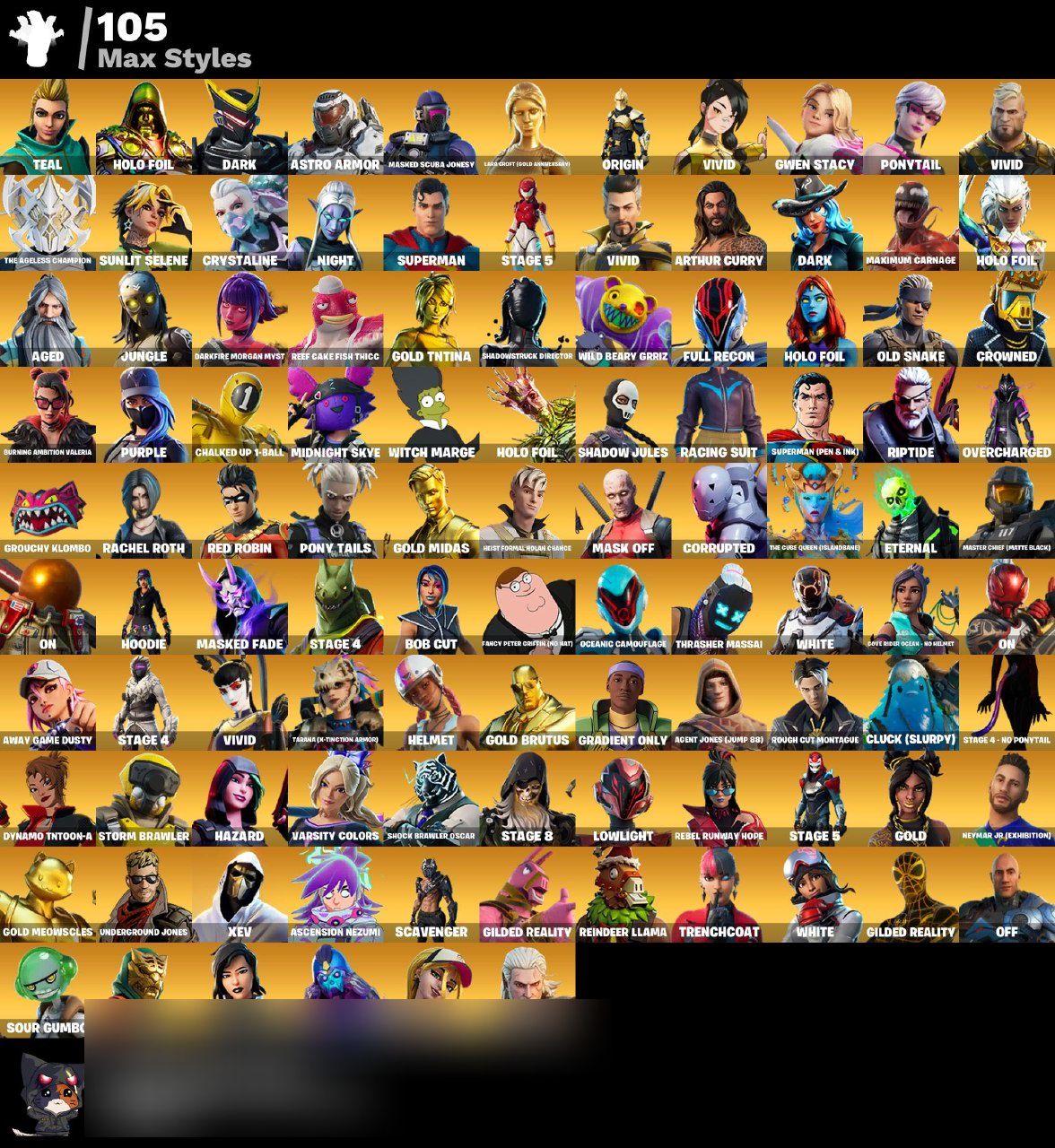 PC | 289 Skins | Rose Team Leader + Warpaint | Full Email | STW - Image 16