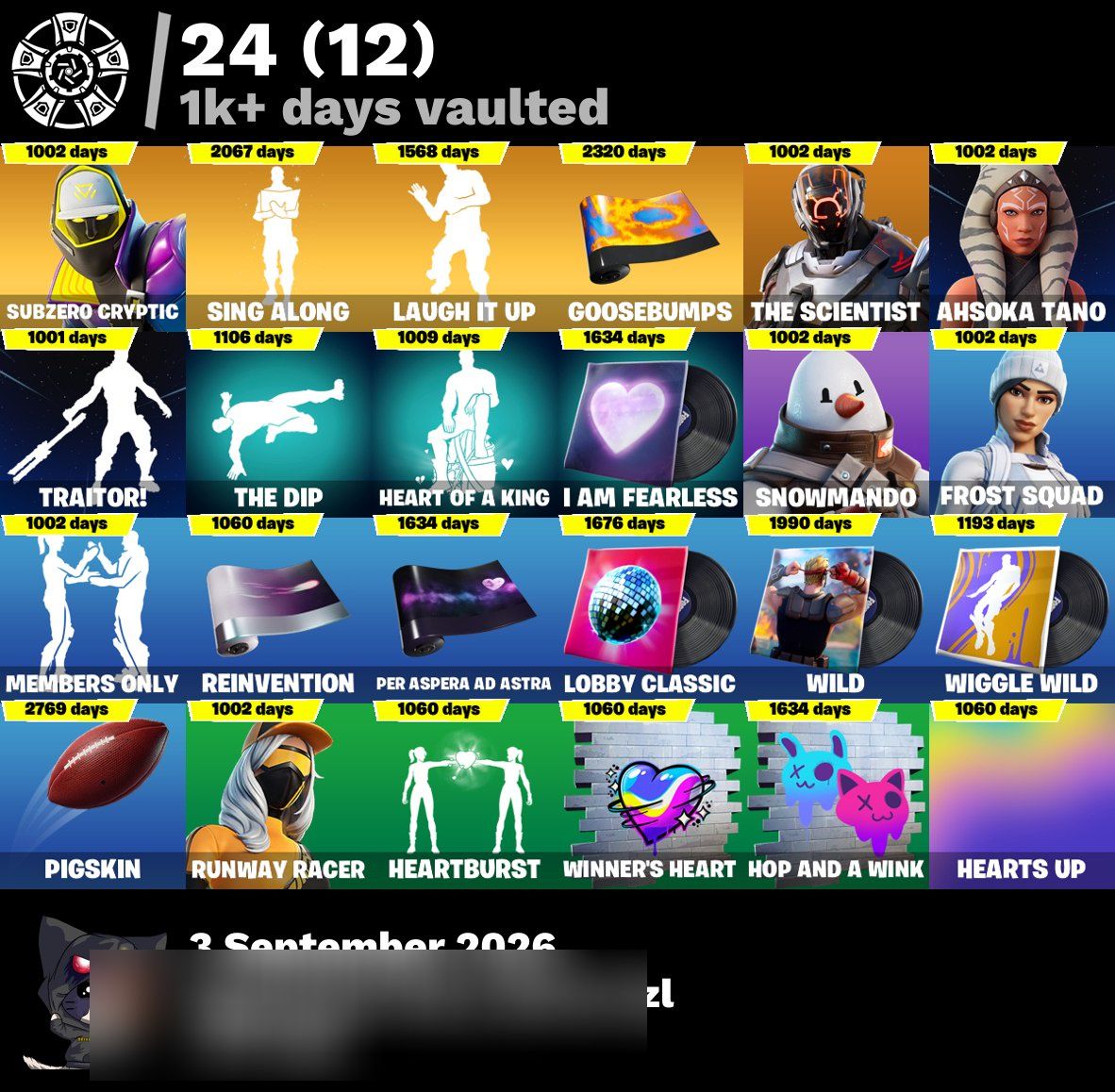 PC | 289 Skins | Rose Team Leader + Warpaint | Full Email | STW - Image 17