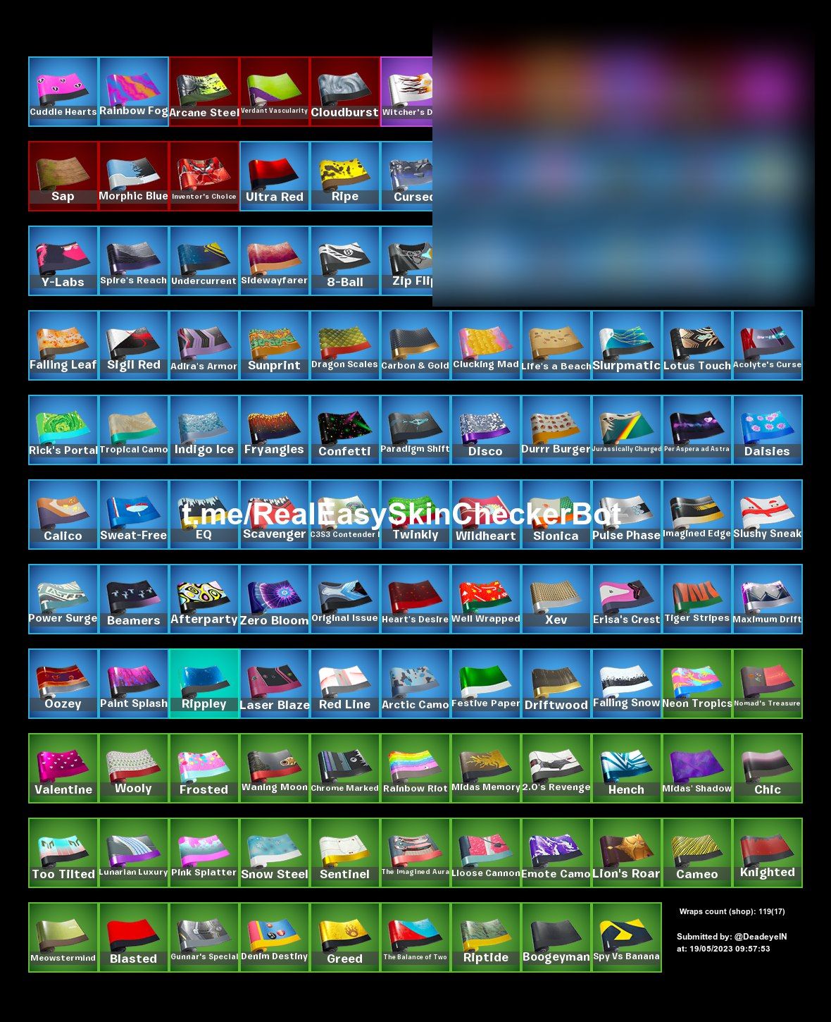 Mystique | Glow | 116 Skins | Full Email - Image 5