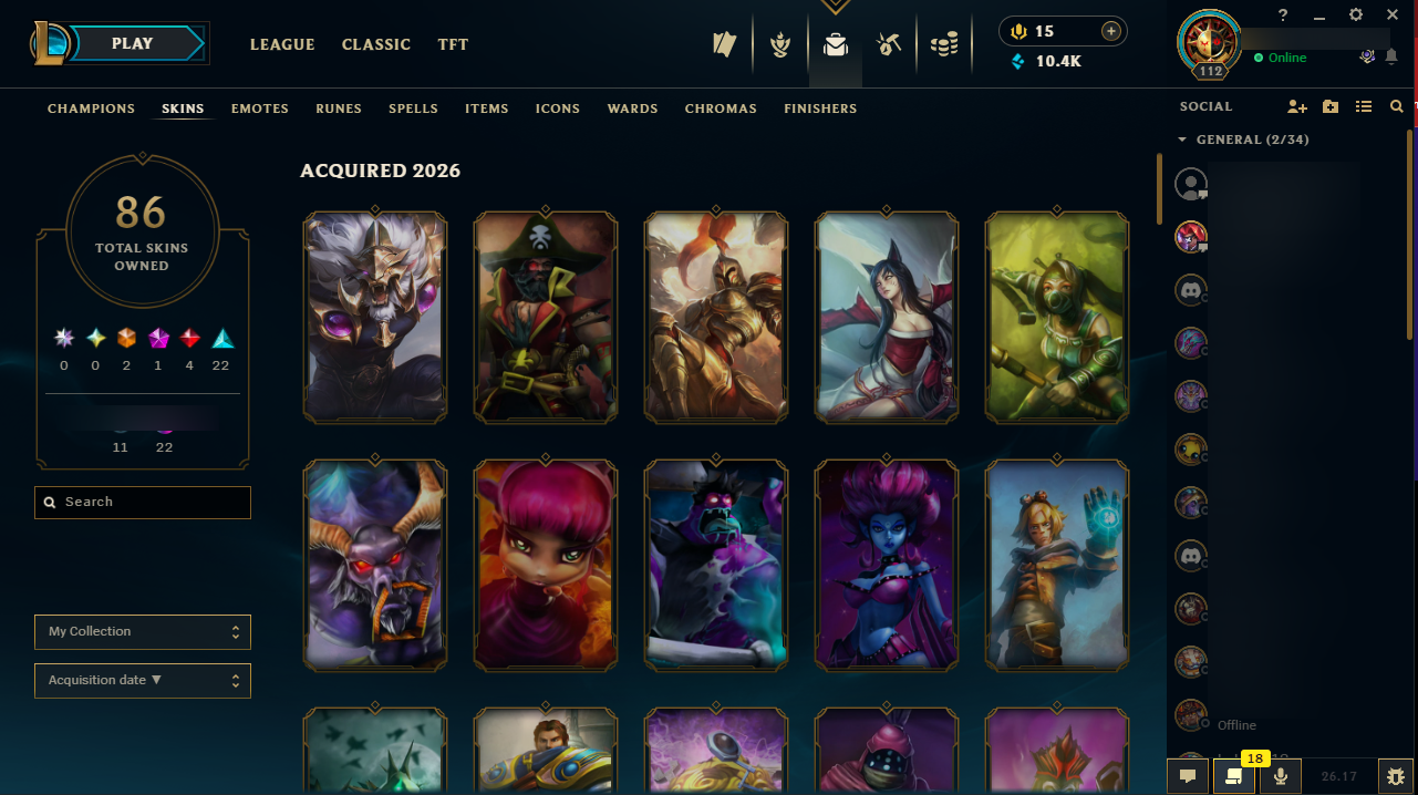 EUNE | Platinum II | 34 Skins | No Email - Image 3
