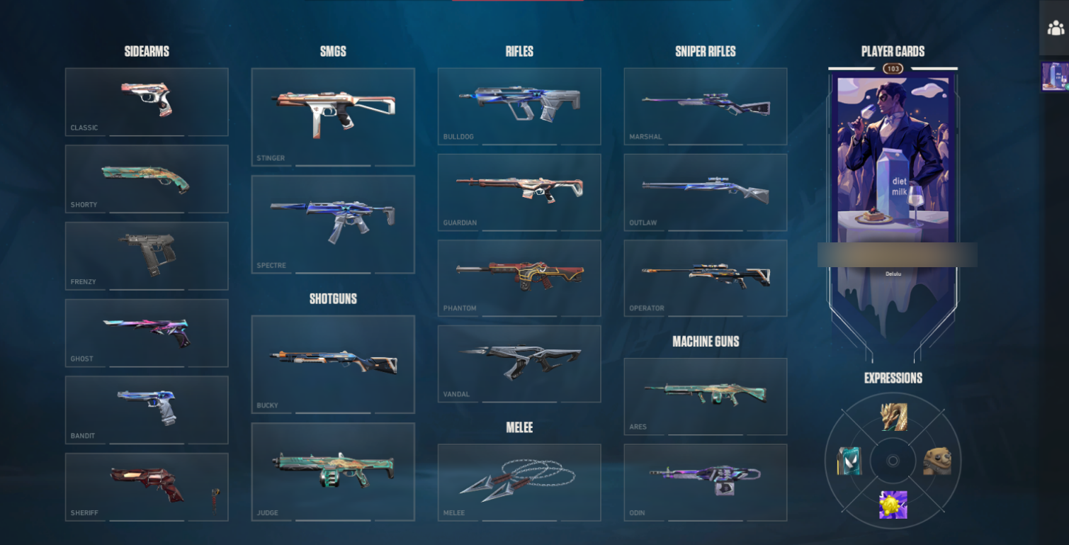 PC | Gold Peak | Gaia's Wrath | Oni Phantom | 6 Skins
