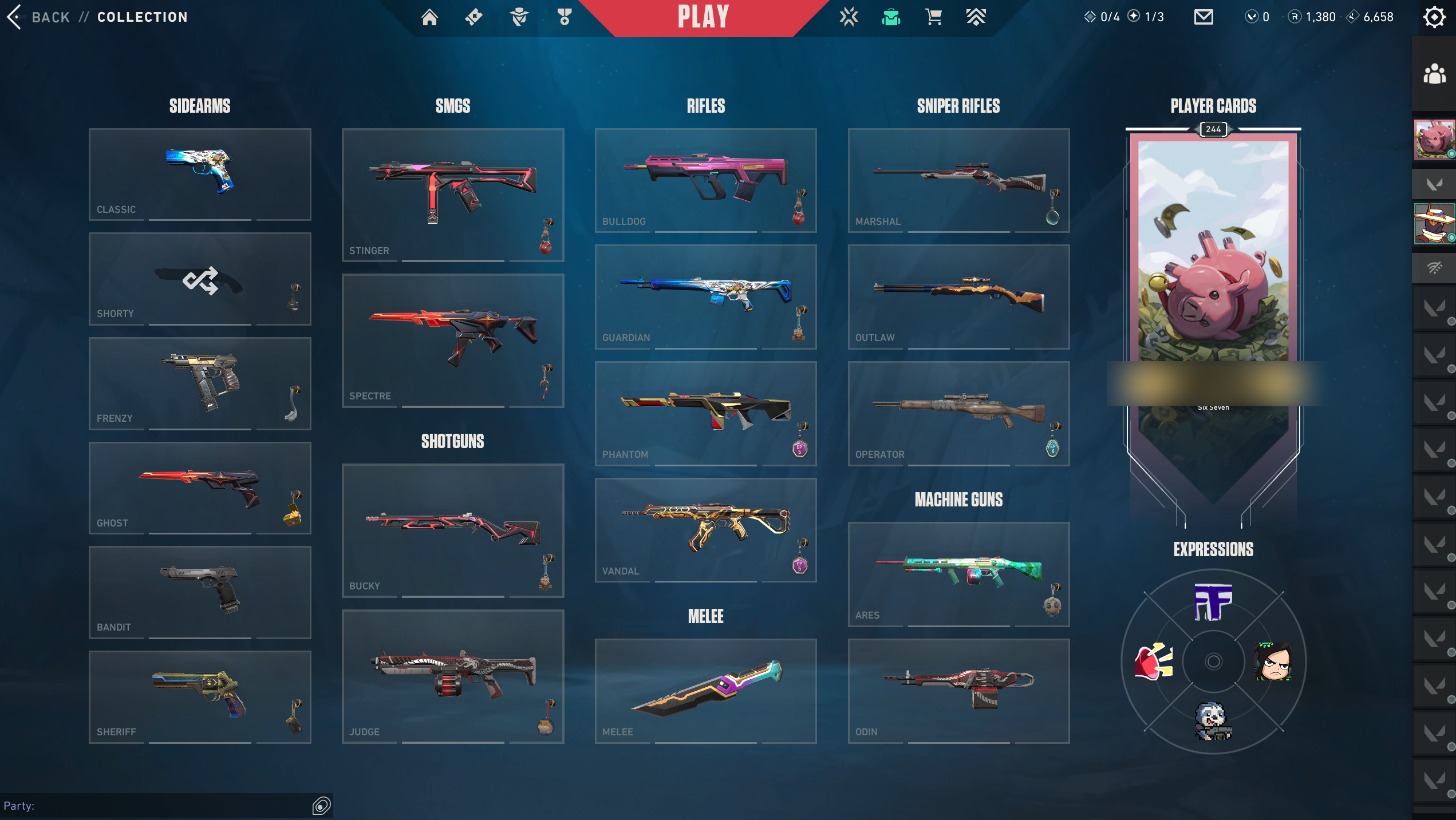 PC | Diamond Peak | Glitchpop Dagger | Champions 2022 Phantom | 53 Skins