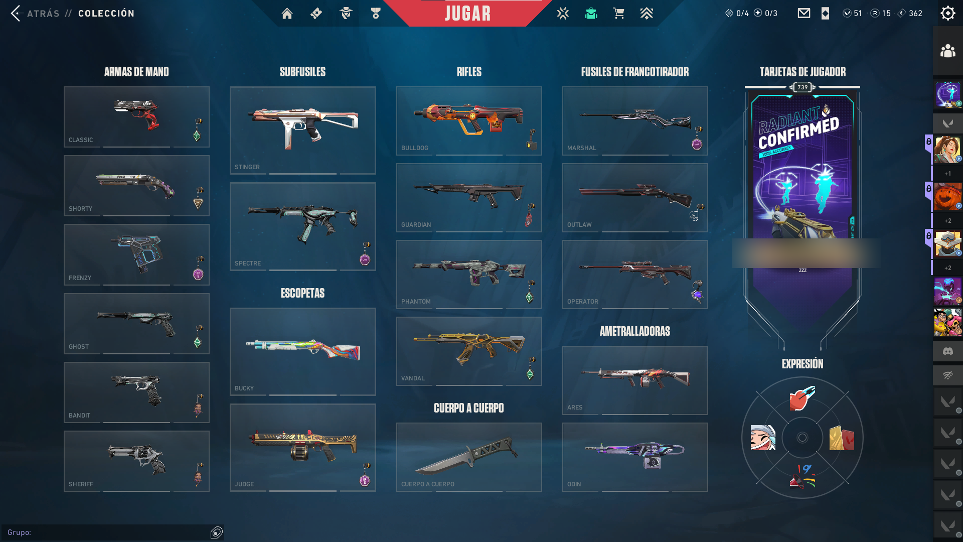 PC | Ascendant Peak | Prime//2.0 Karambit | BlastX Phantom | 163 Skins | Full Email