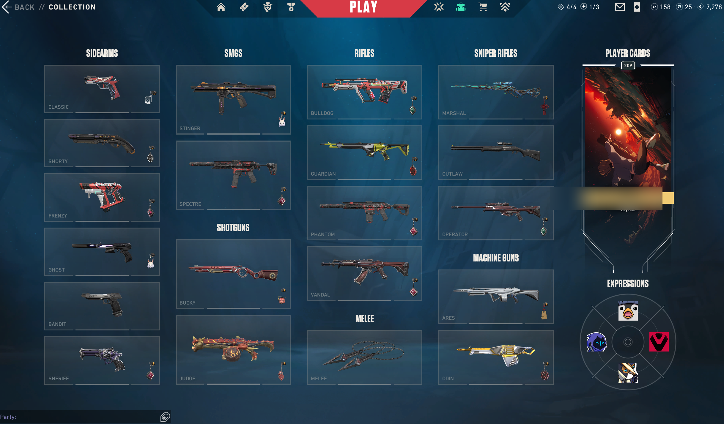 PC | Immortal Peak | Champions 2021 Karambit + Vandal | 100 Skins