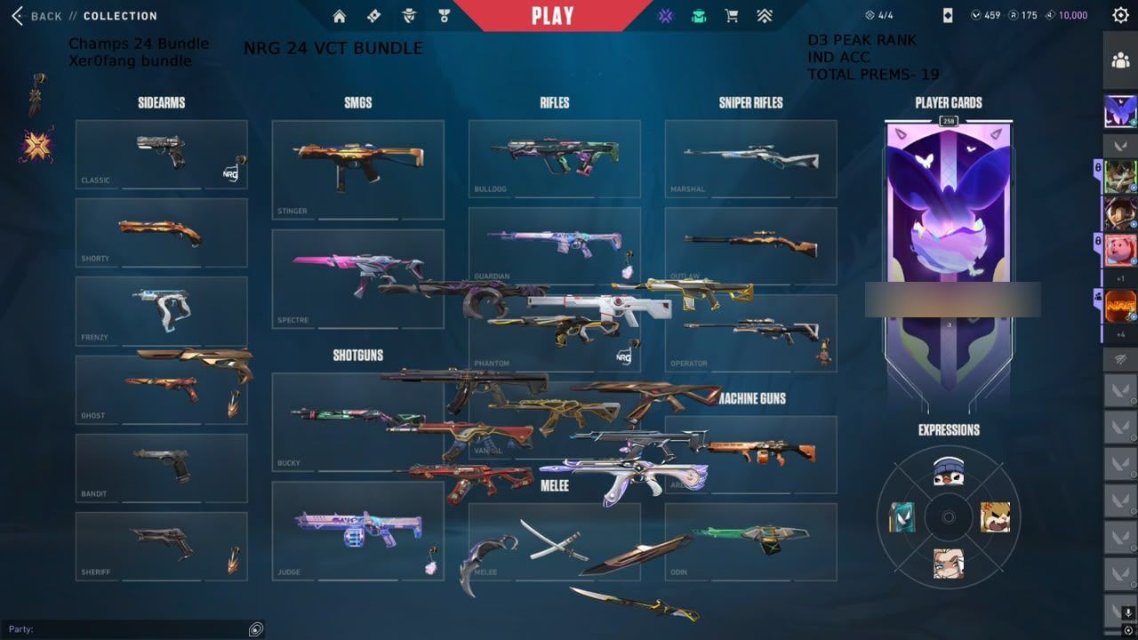 PC | Diamond Peak | Champions 2024 Blade + Phantom | 82 Skins