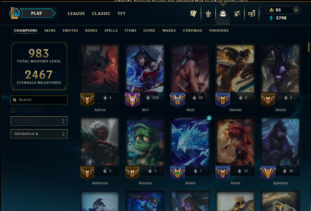 Diamond Peak | Risen Legend Ahri | Immortalized Legend Ahri (Faker Transcendent) | 173 Champions | 617 Skins - Image 3