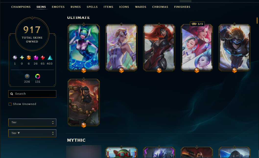 Diamond Peak | Risen Legend Ahri | Immortalized Legend Ahri (Faker Transcendent) | 173 Champions | 617 Skins - Image 5
