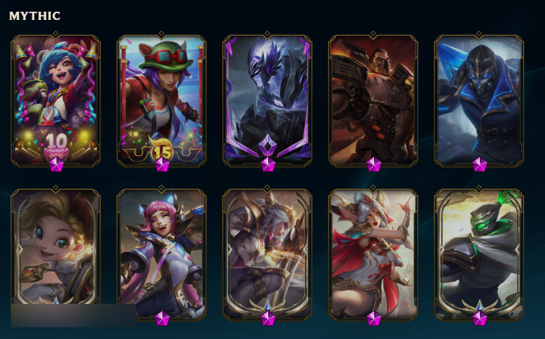 Diamond Peak | Risen Legend Ahri | Immortalized Legend Ahri (Faker Transcendent) | 173 Champions | 617 Skins - Image 6
