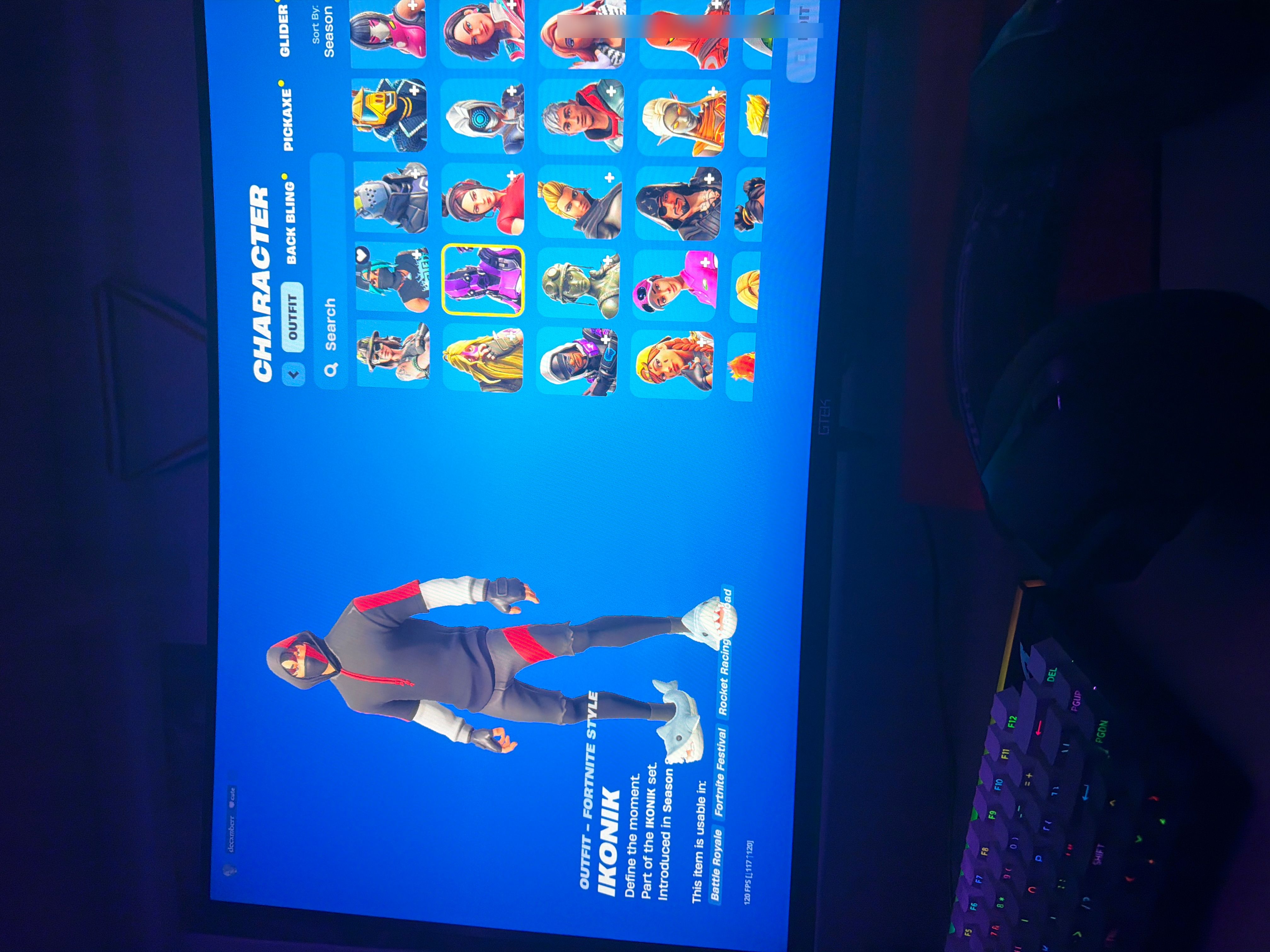 Glow | Dark Vertex | IKONIK | 269 Skins | Season 3 | Level 3694 - Image 3
