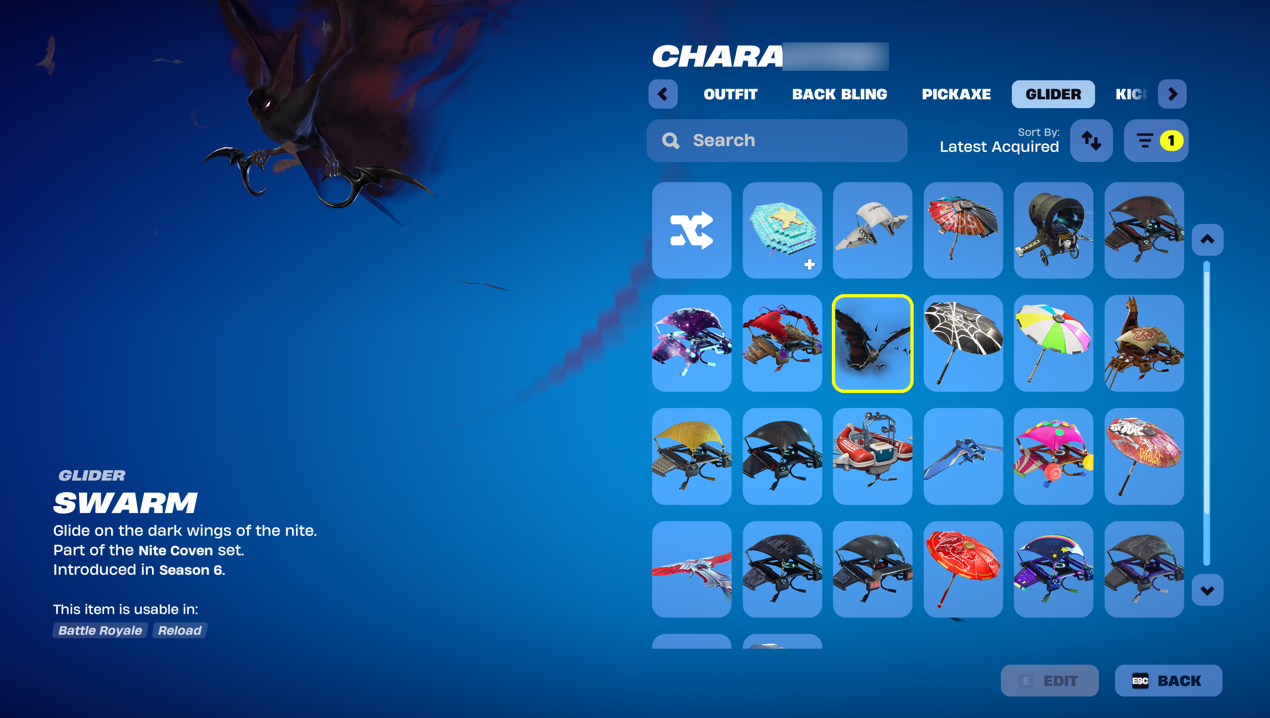 Galaxy | Raven | Omega | Drift | 46 Skins | Season 3 | Level 422 - Image 3