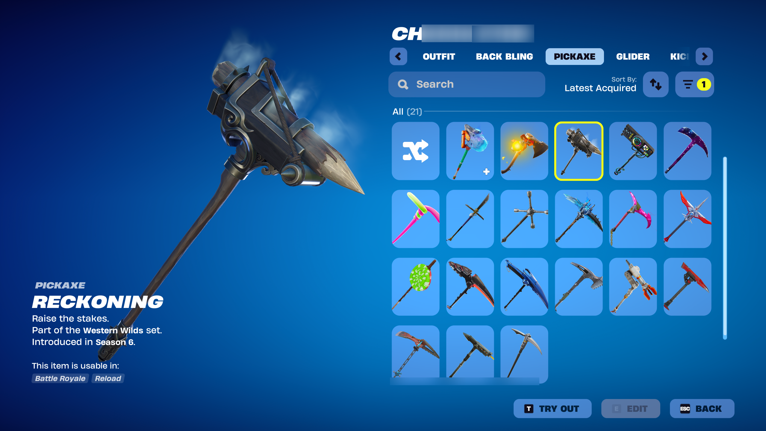 Galaxy | Raven | Omega | Drift | 46 Skins | Season 3 | Level 422 - Image 4