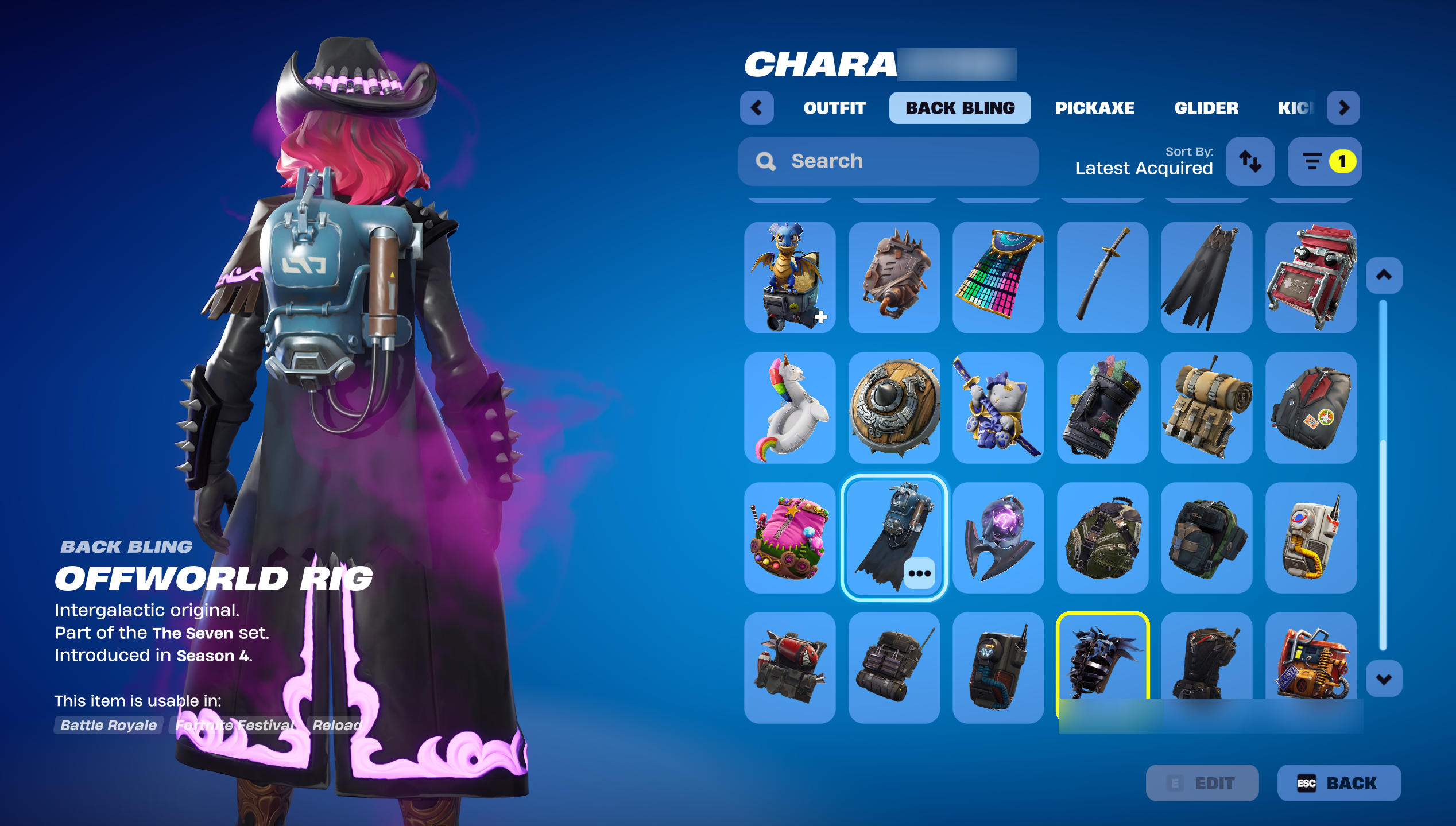 Galaxy | Raven | Omega | Drift | 46 Skins | Season 3 | Level 422 - Image 5