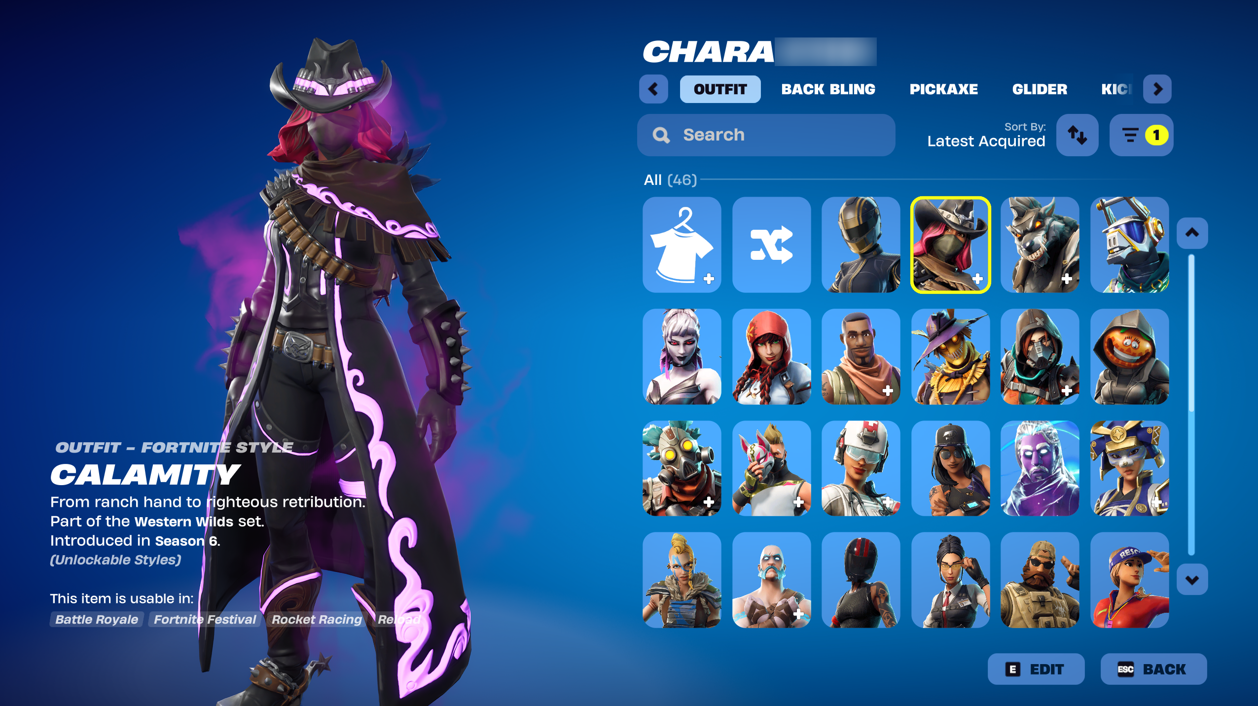 Galaxy | Raven | Omega | Drift | 46 Skins | Season 3 | Level 422 - Image 8