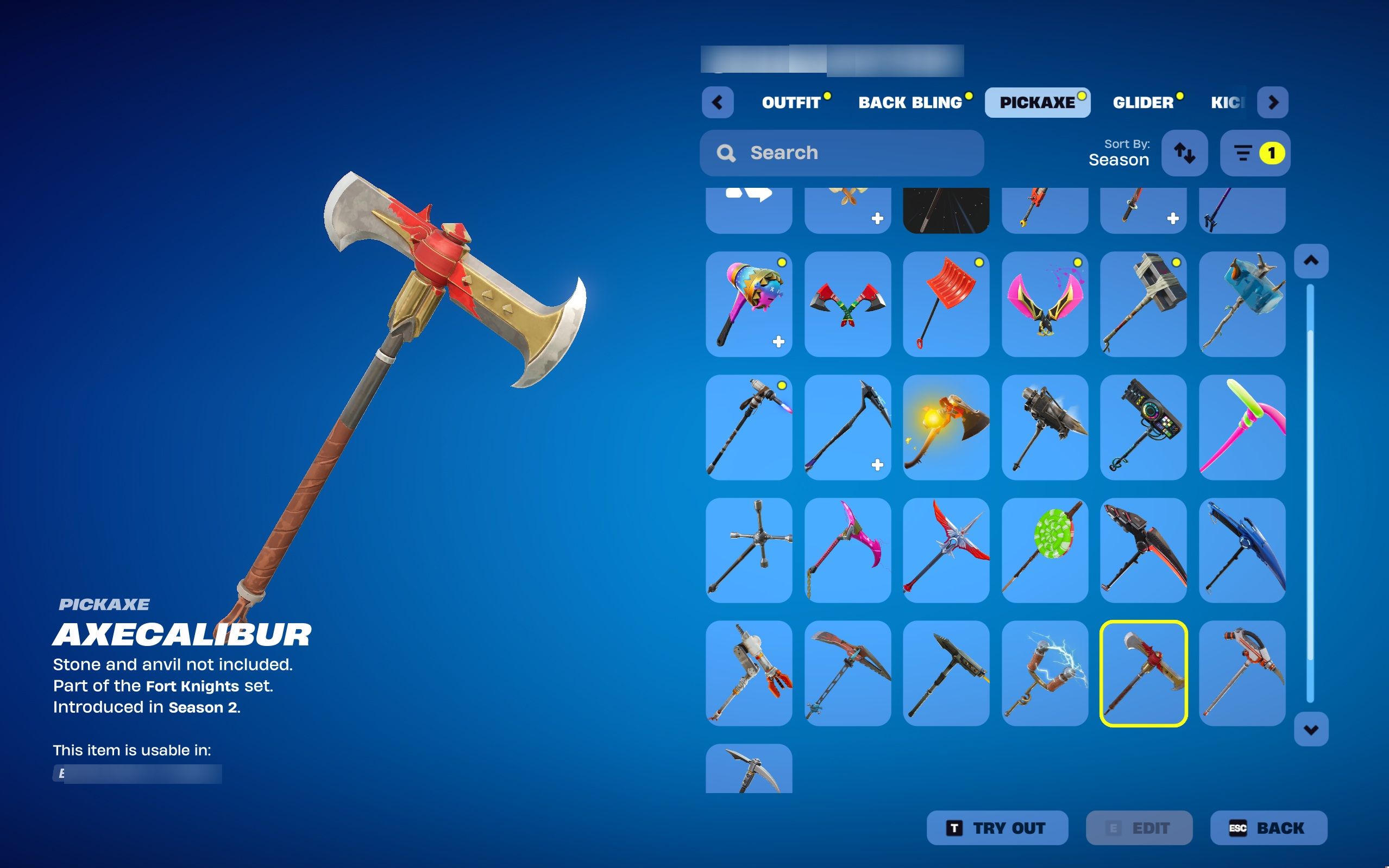 Black Knight | The Reaper | Dark Voyager | Carbide | Omega | 40 Skins | Season 2 | Level 602 - Image 4