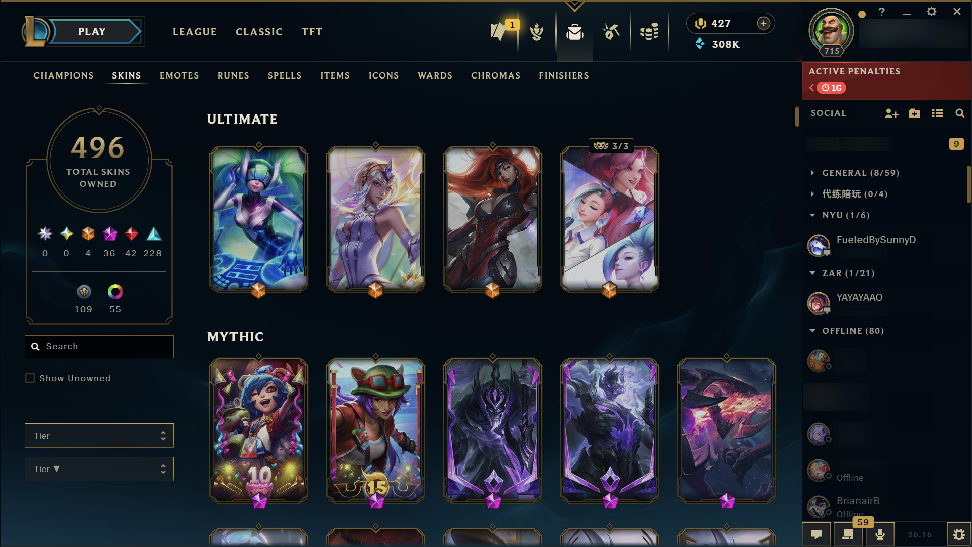 Silver Kayle | King Rammus | 173 Champions | 321 Skins - Image 4