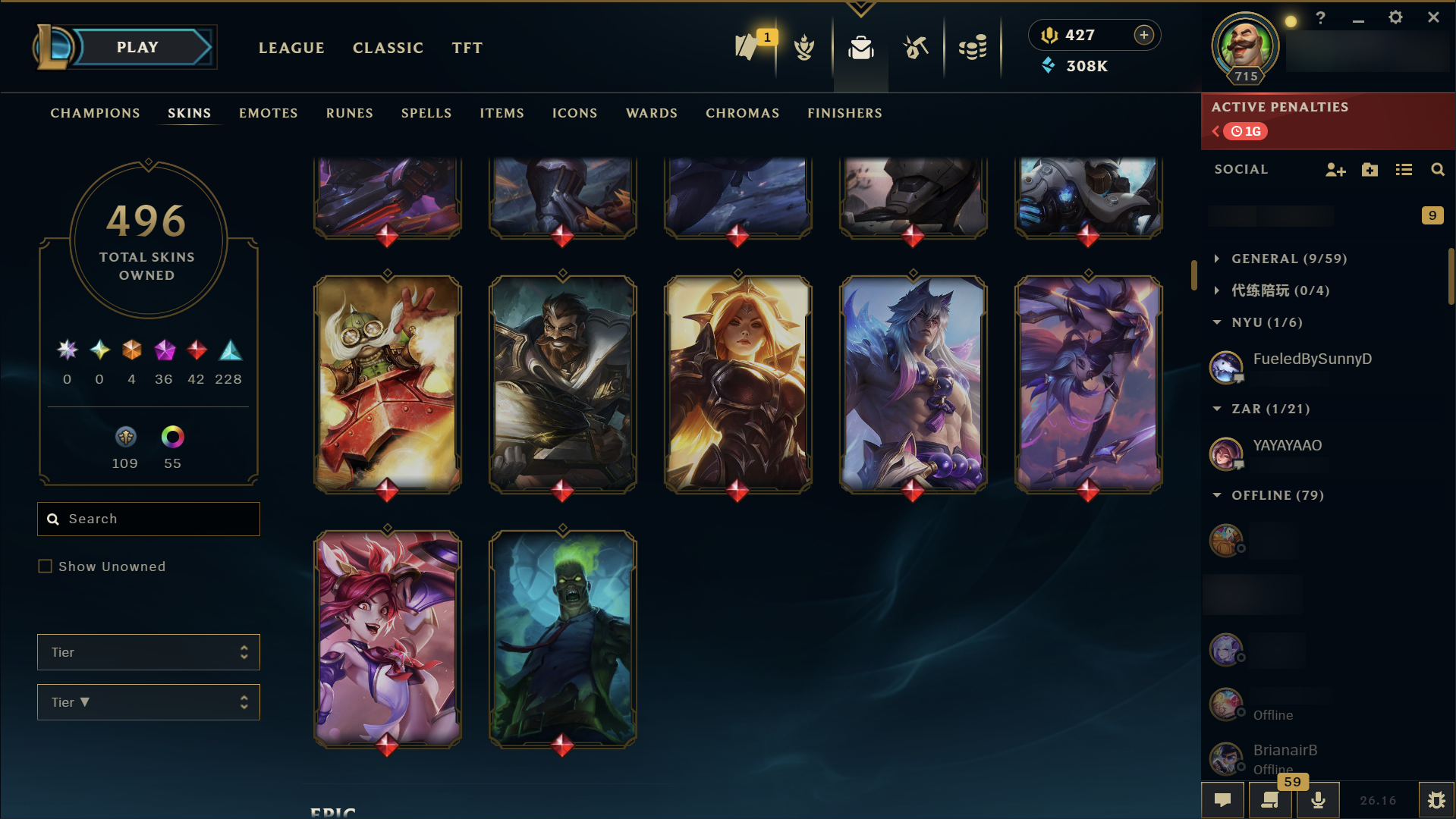 Silver Kayle | King Rammus | 173 Champions | 321 Skins - Image 11