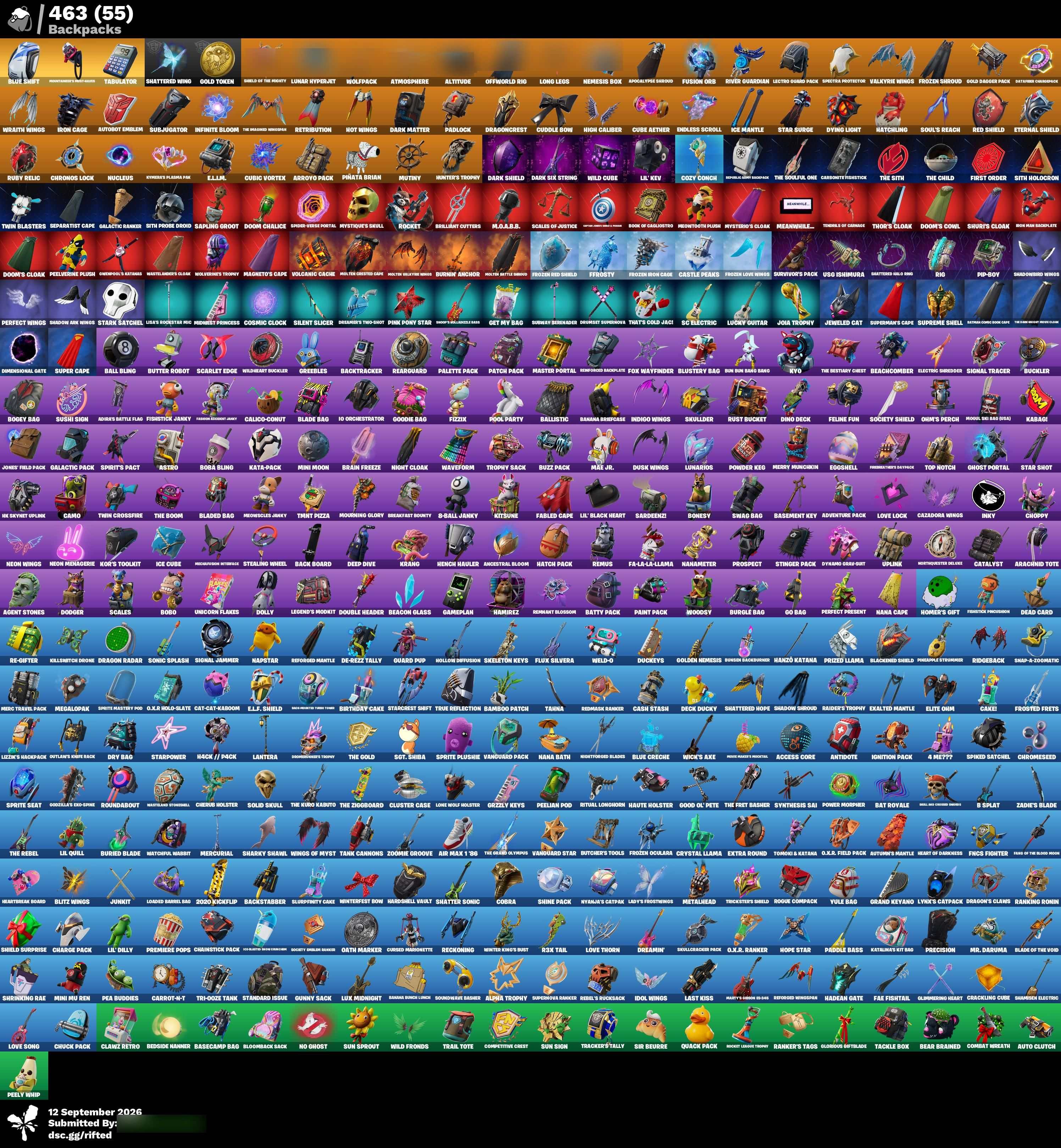 IKONIK | Glow | Tart Tycoon | Reaper | Stacked Account | 377 Skins | Season 3 | Level 7419 | Full Email - Image 5