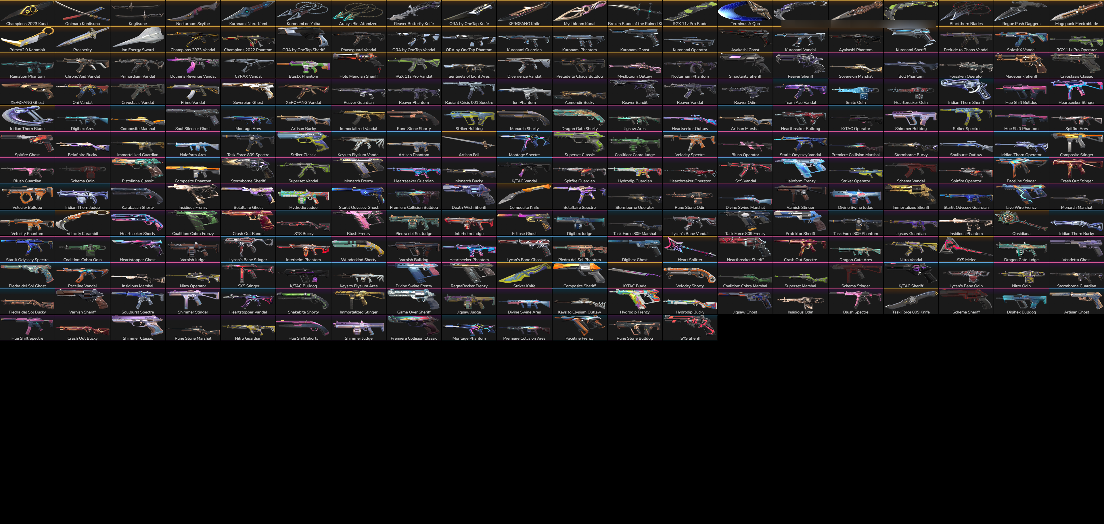 PC | Gold Peak | Champions 2023 Kunai | Champions 2022 Phantom | 253 Skins | Full Email