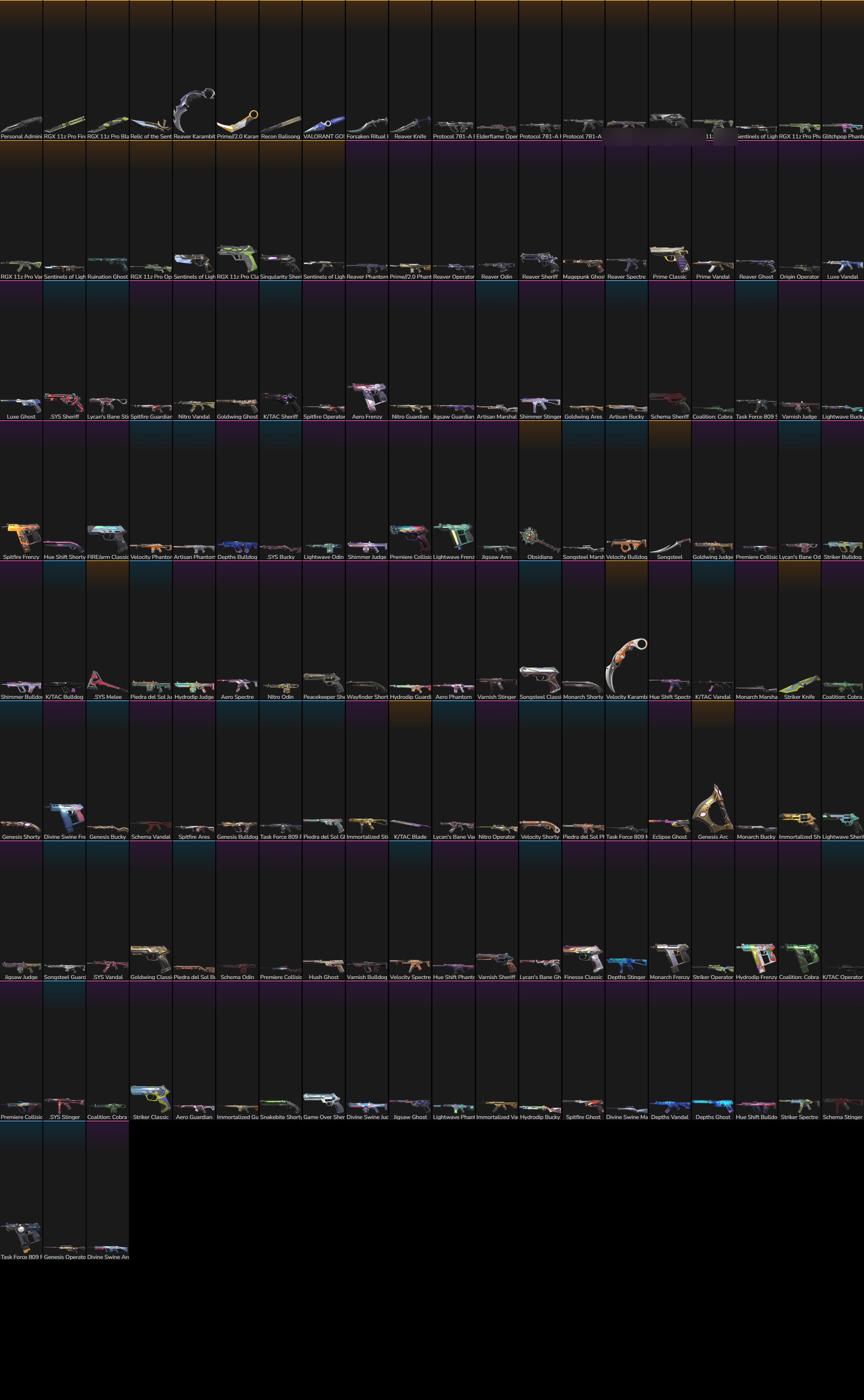 PC | Immortal Peak | Forsaken Ritual Blade | 163 Skins | Full Email - Image 5