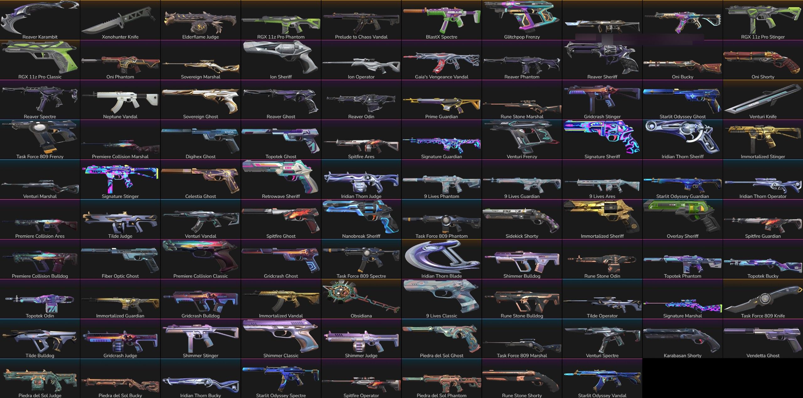 PC | Reaver Karambit | BlastX Spectre | 92 Skins | Full Email - Image 4